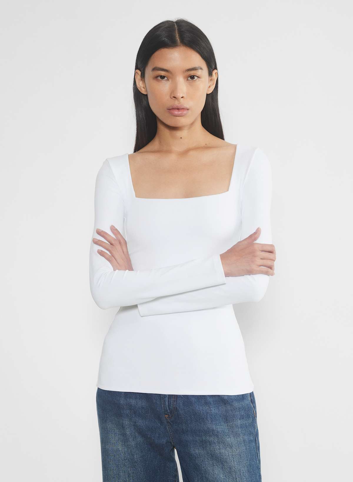 Original Contour Squareneck Hip Longsleeve - Image 3