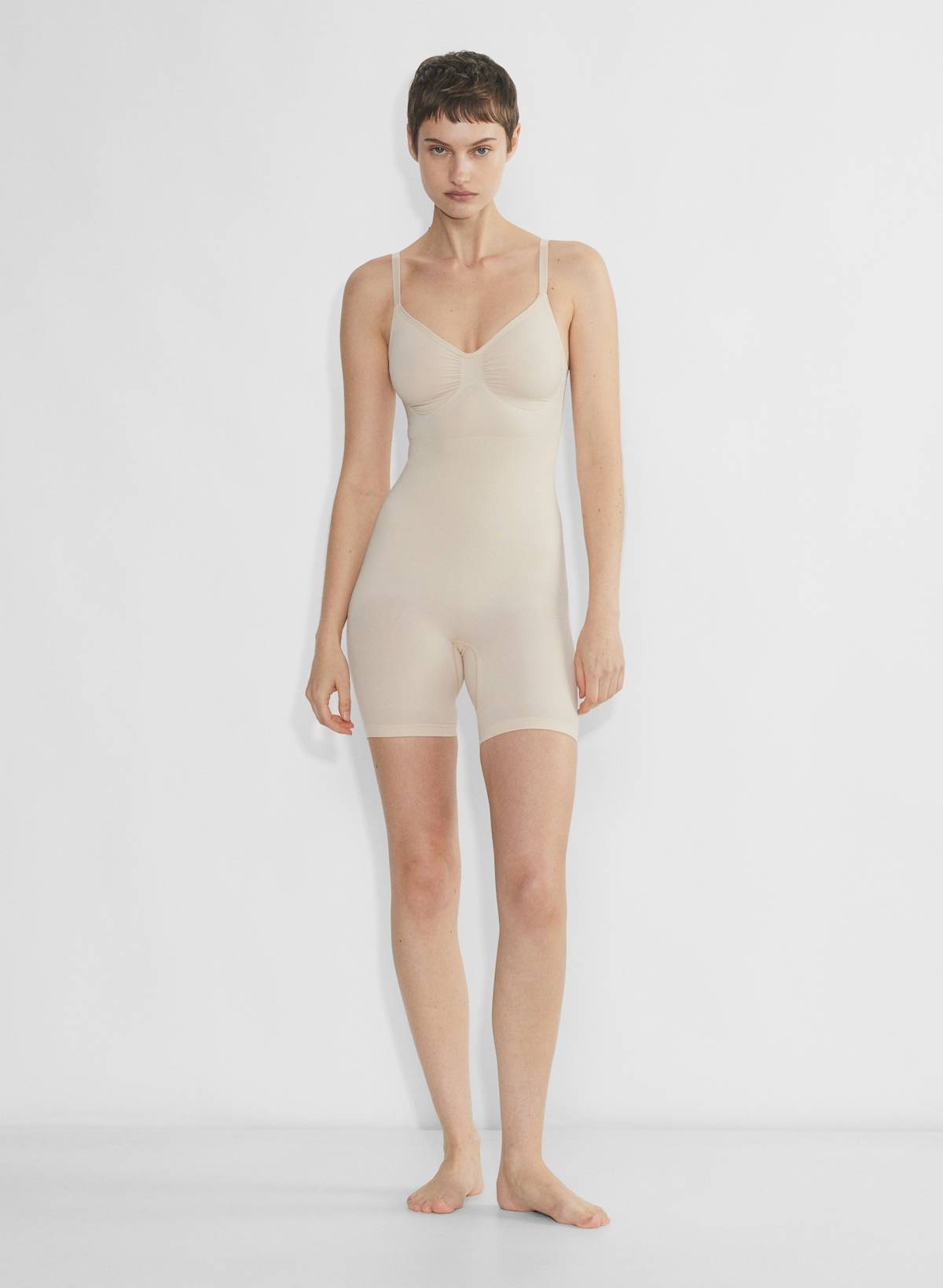 ShapeEnhance Seamless Mid-Thigh Bodysuit