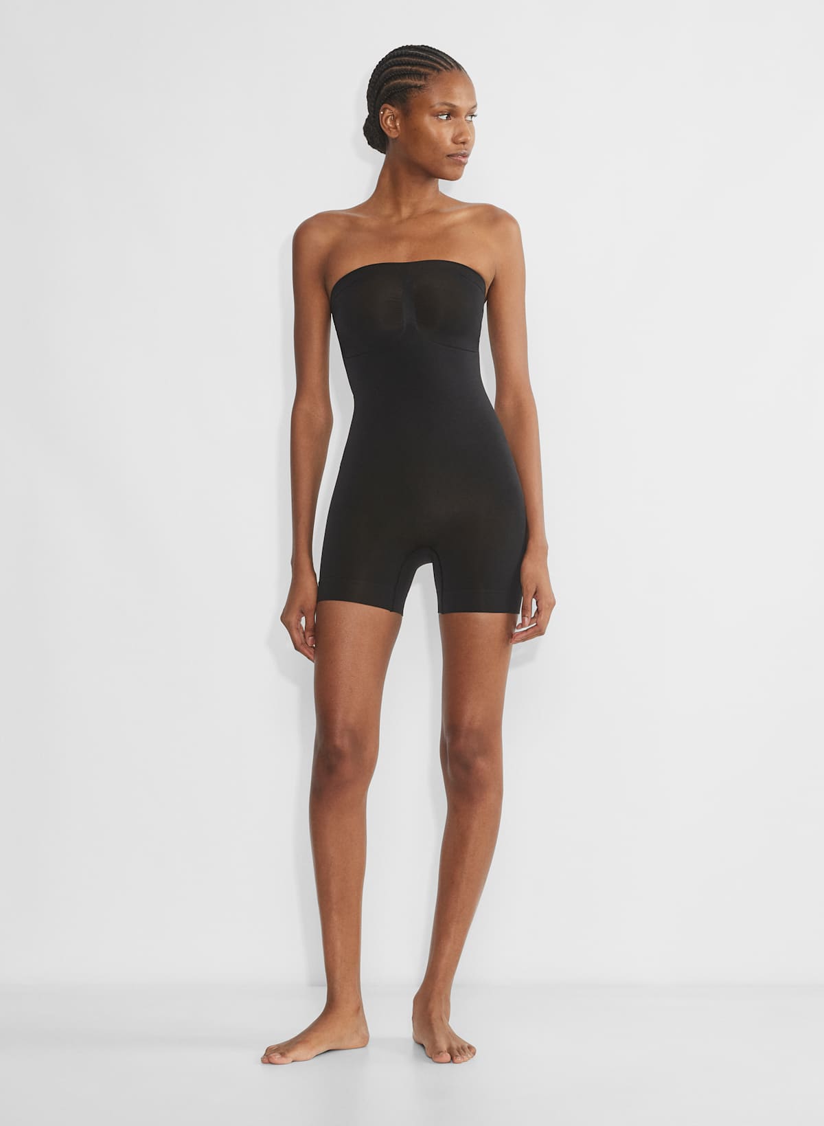 ShapeEnhance Strapless Romper - Image 3