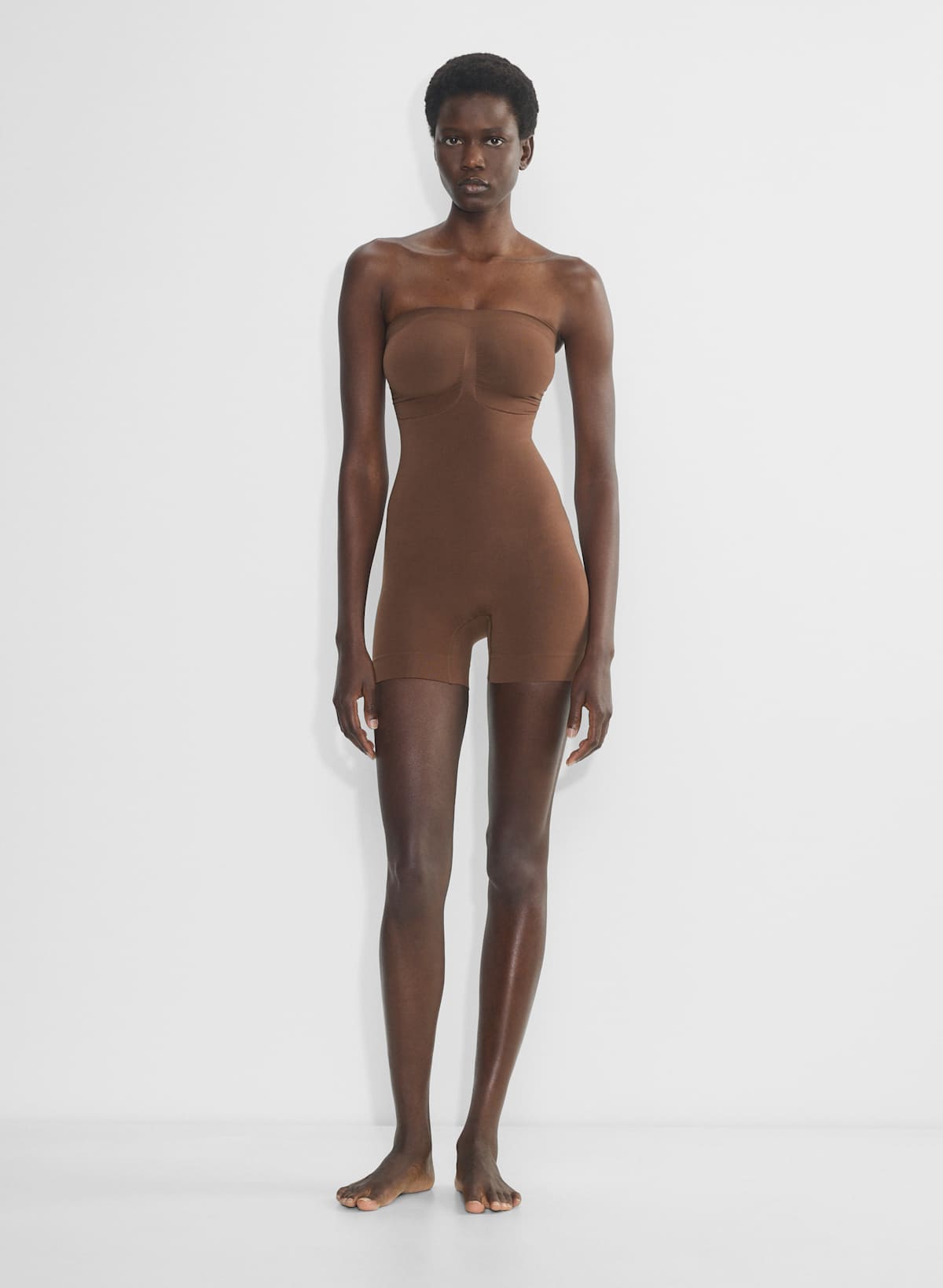 ShapeEnhance Strapless Romper