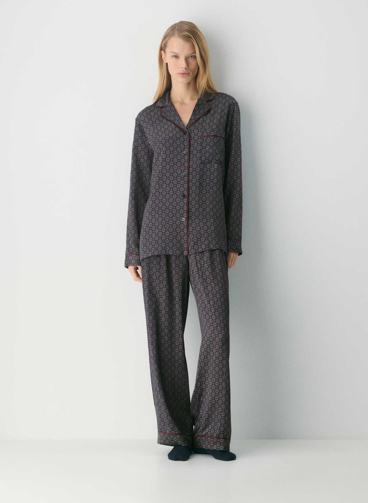 Nightside Silk Pajama Shirt - Image 3