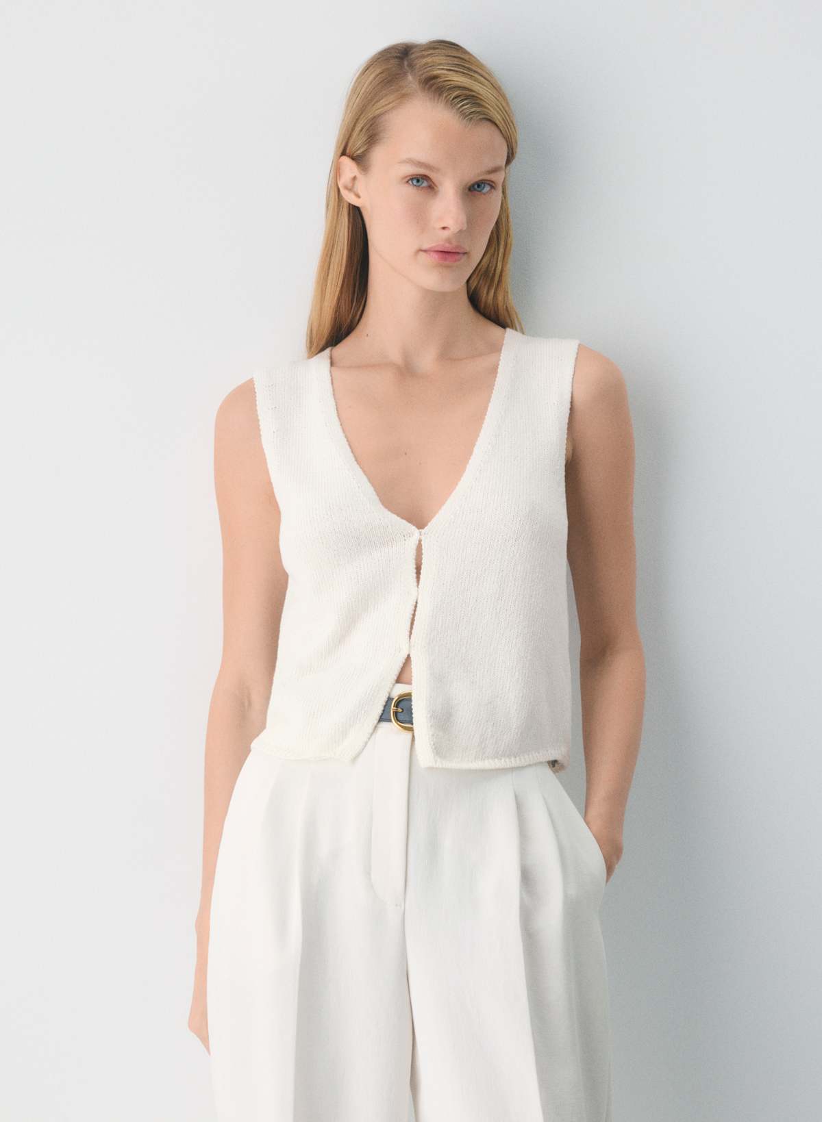 Basque Sweater Vest - Image 3