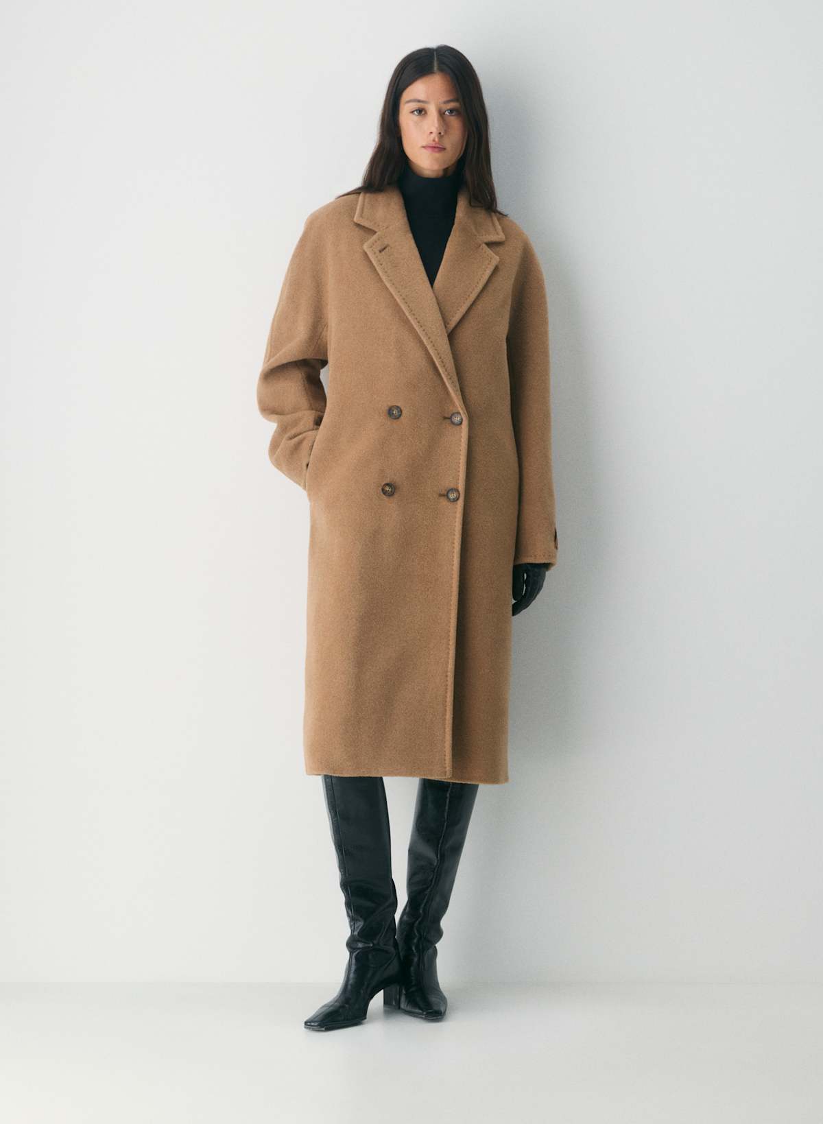 The Slouch Coat New - (Re)Camel Wool