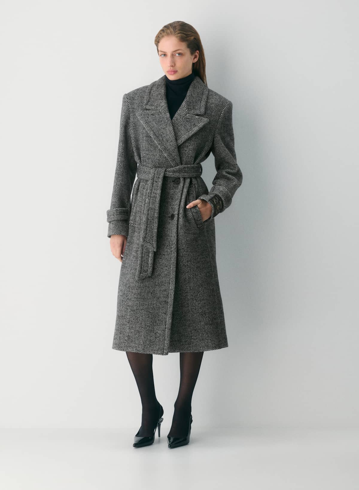 The Maxine Coat - Soft Wool Cashmere - Image 2
