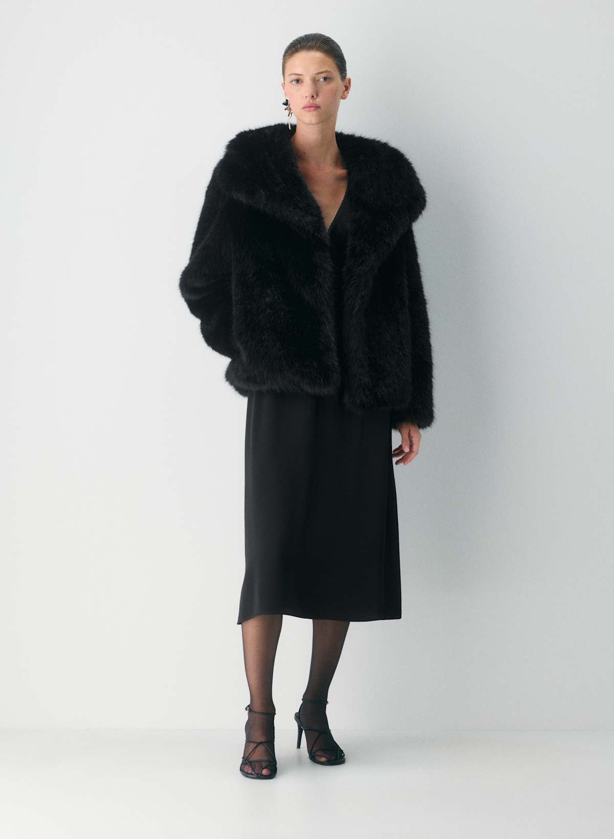 St. Moritz Coat - Arctic Faux Fur - Image 3