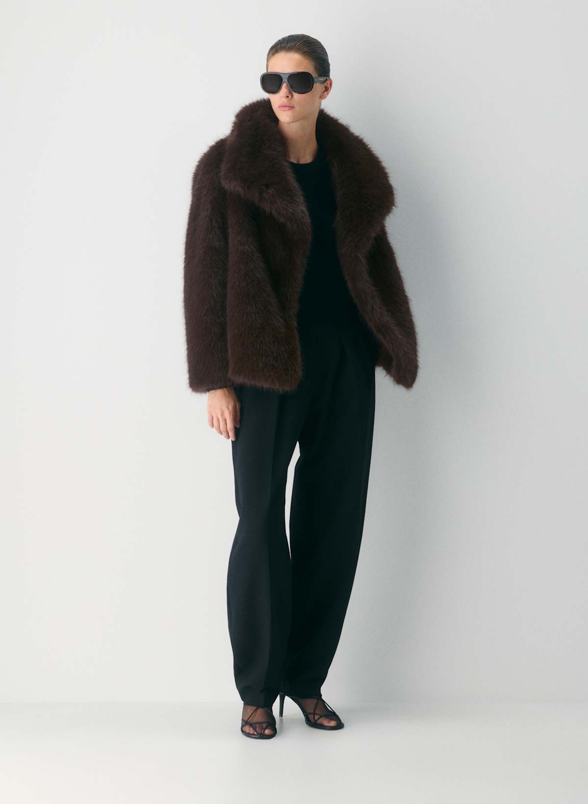 St. Moritz Coat - Arctic Faux Fur - Image 2