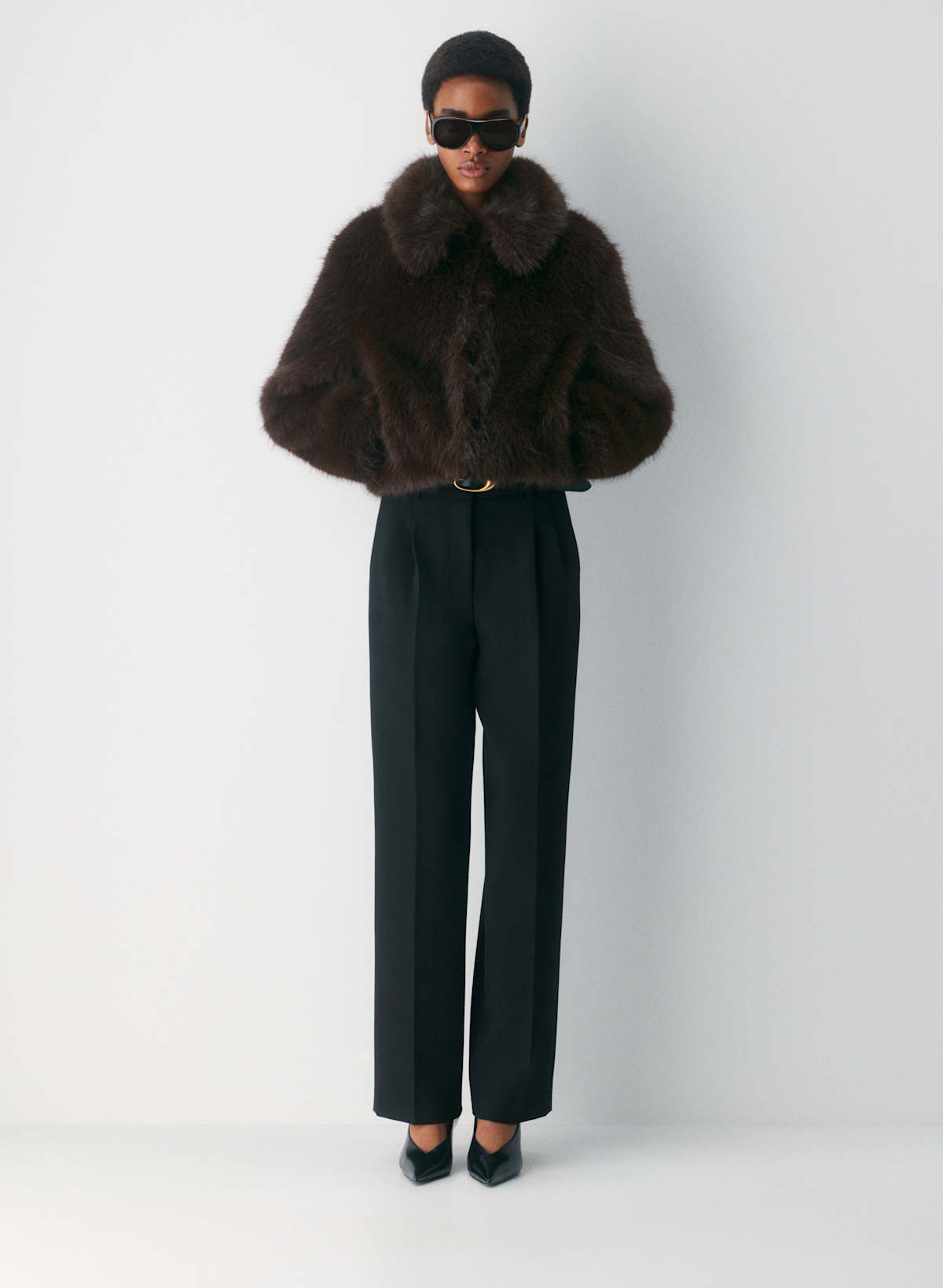Chamonix Coat - Arctic Faux Fur - Image 2