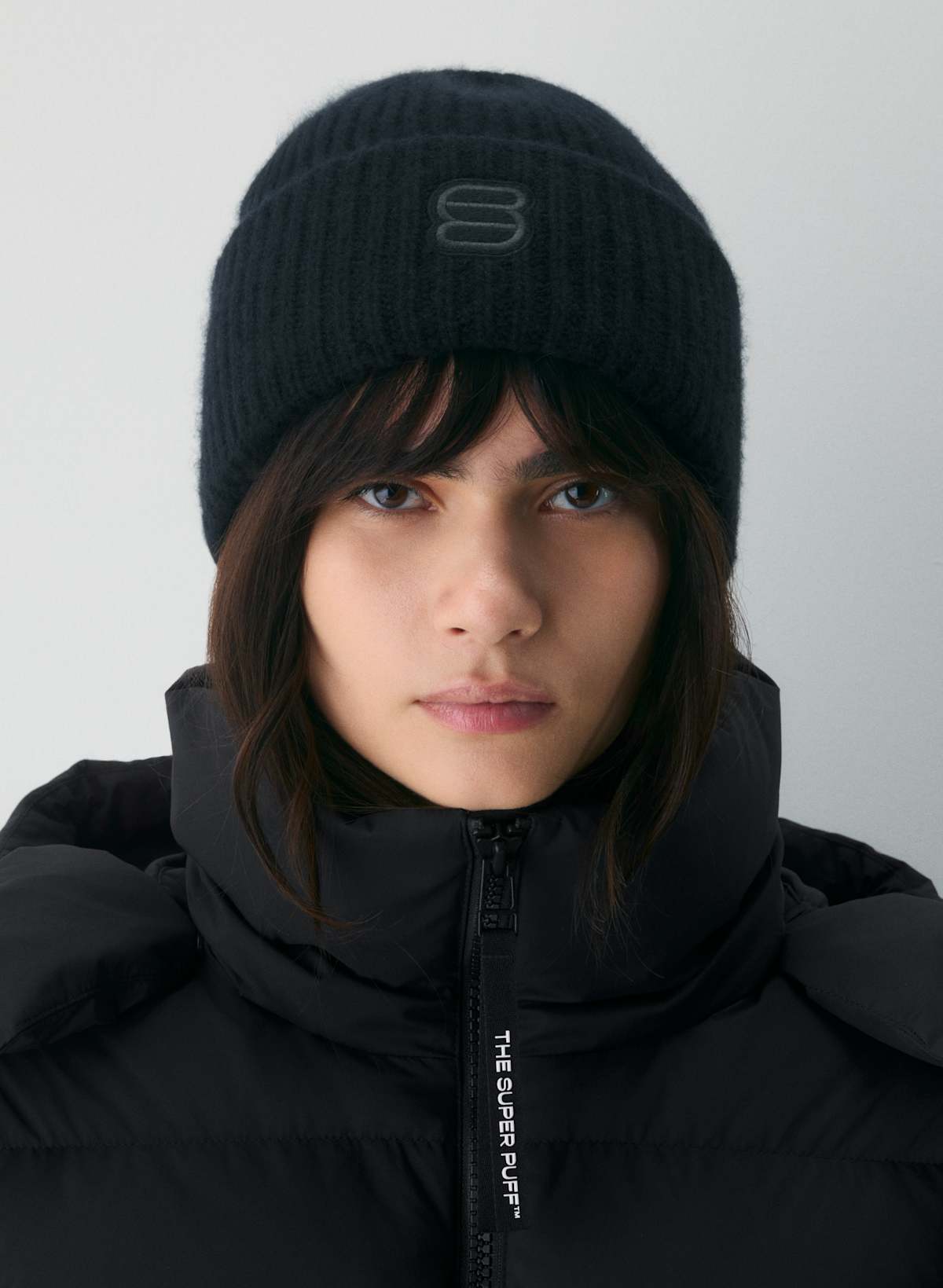 The Super Puff Rib Tall Cuffed Beanie - Image 2