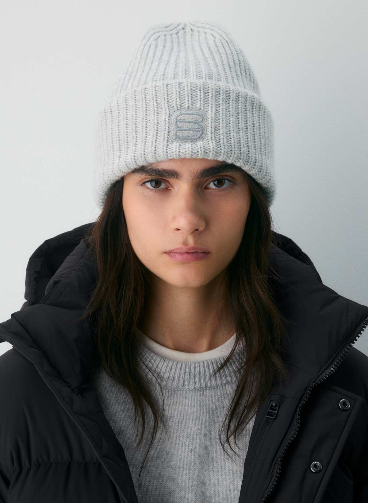 The Super Puff Rib Tall Cuffed Beanie