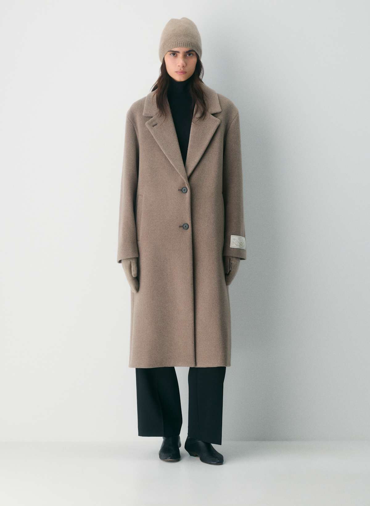 Cashmere Tall Beanie - Image 3