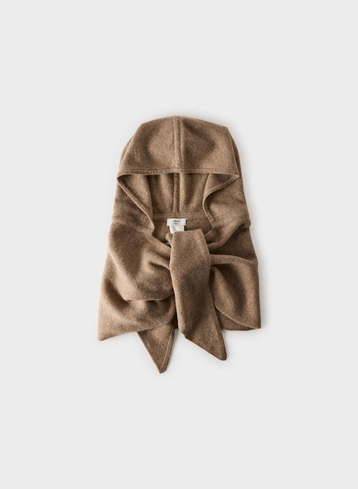 Wool Cashmere Lumen Hooded Scarf - Image 3