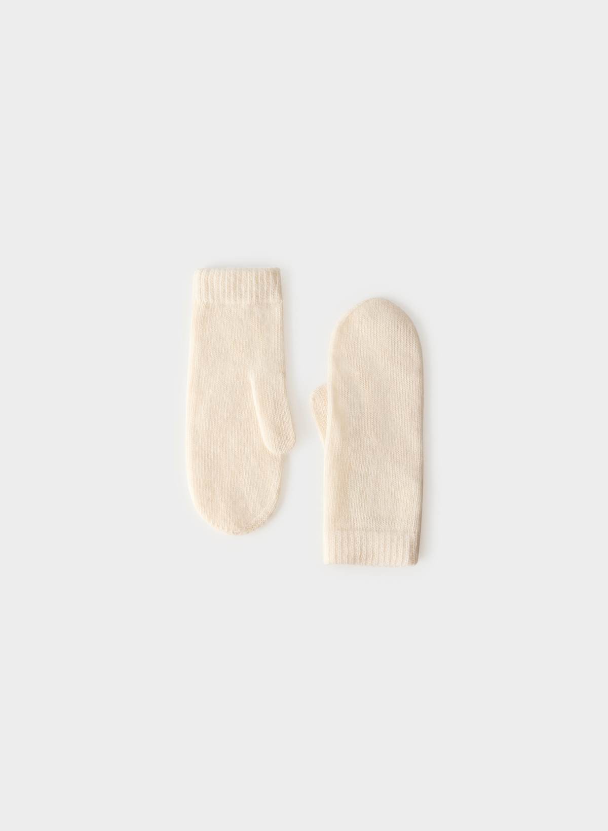 Cashmere Rib Mitten - Image 3