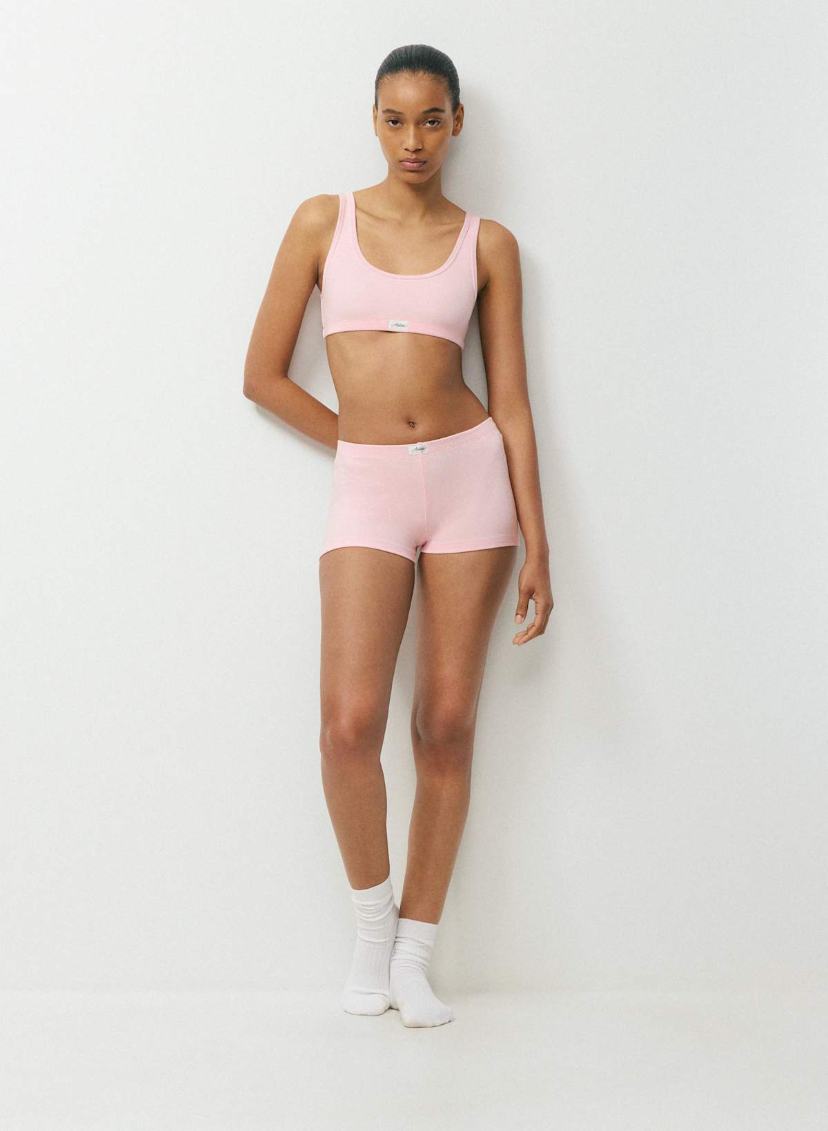 HomeStretch Rib Carefree Bra Top
