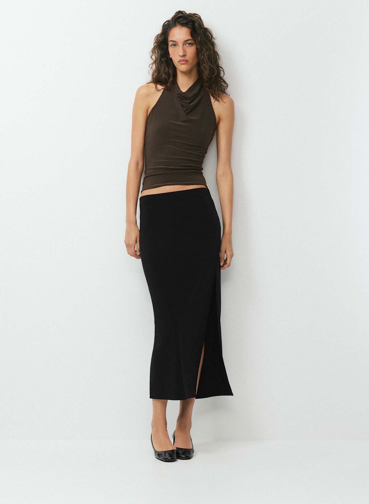 Smooth Matter Tower Halter Top