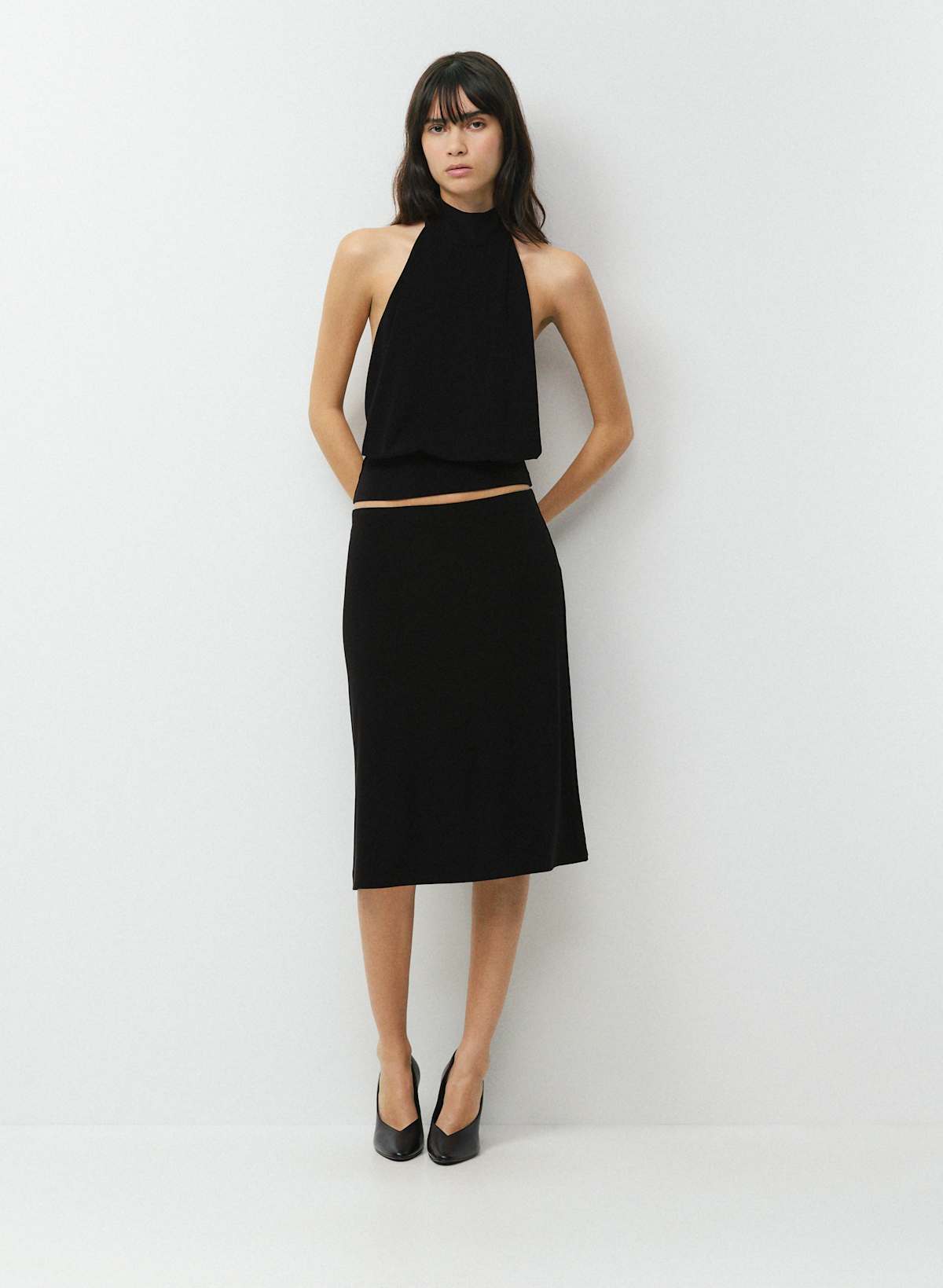 Smooth Matter Midnight Halter Top - Image 3