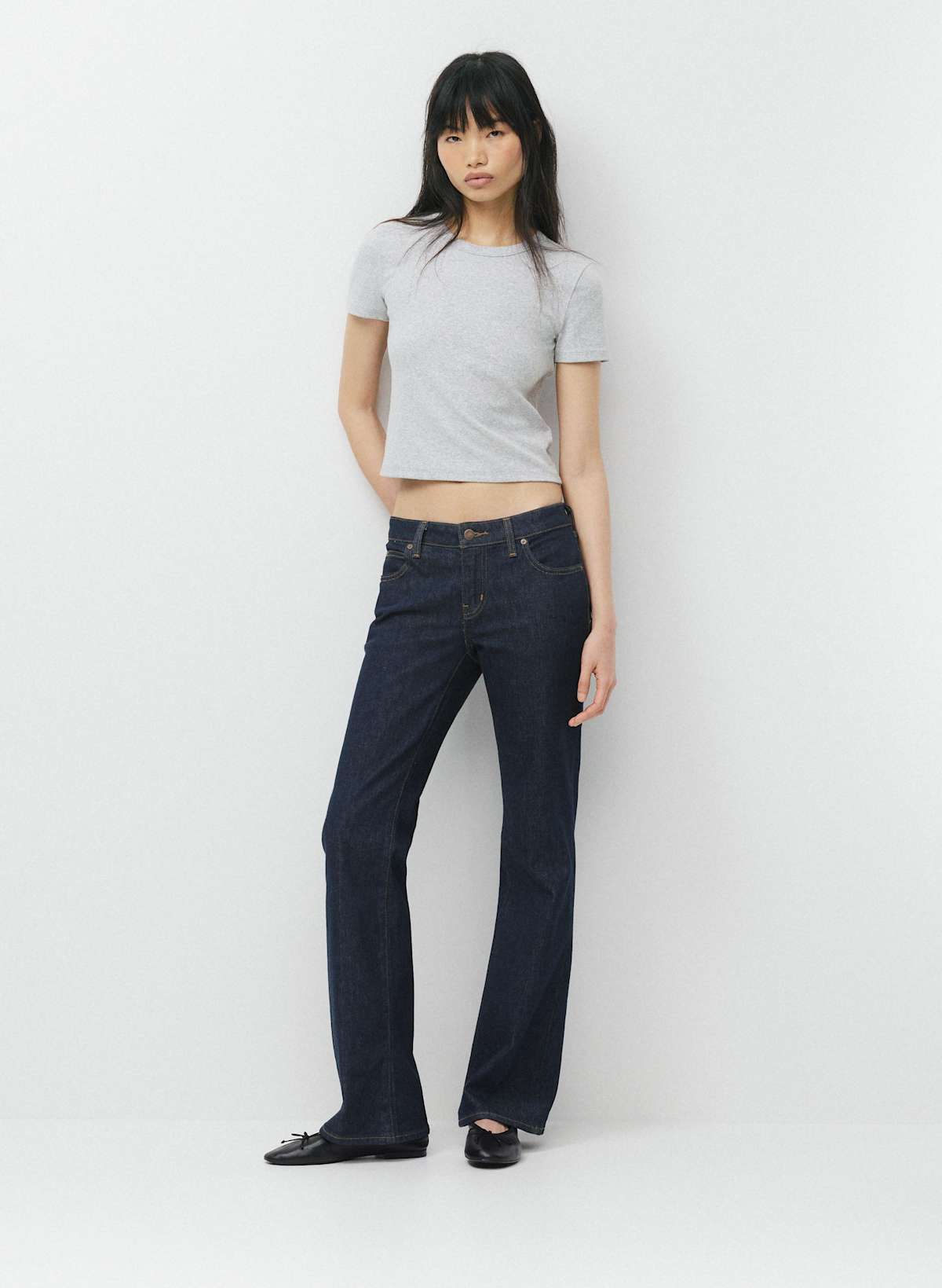 Little Ribbed T-Shirt - Image 3