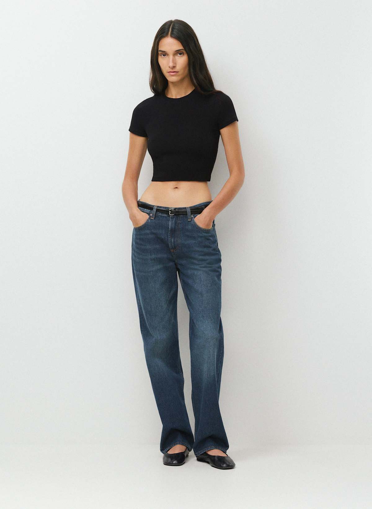 HomeStretch Rib Tune Waist T-Shirt - Image 3