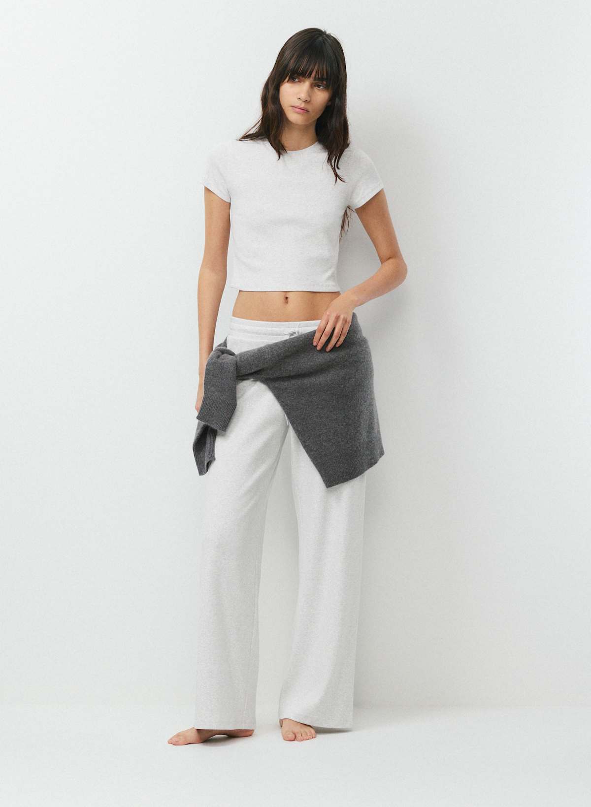 HomeStretch Rib Tune Waist T-Shirt - Image 2