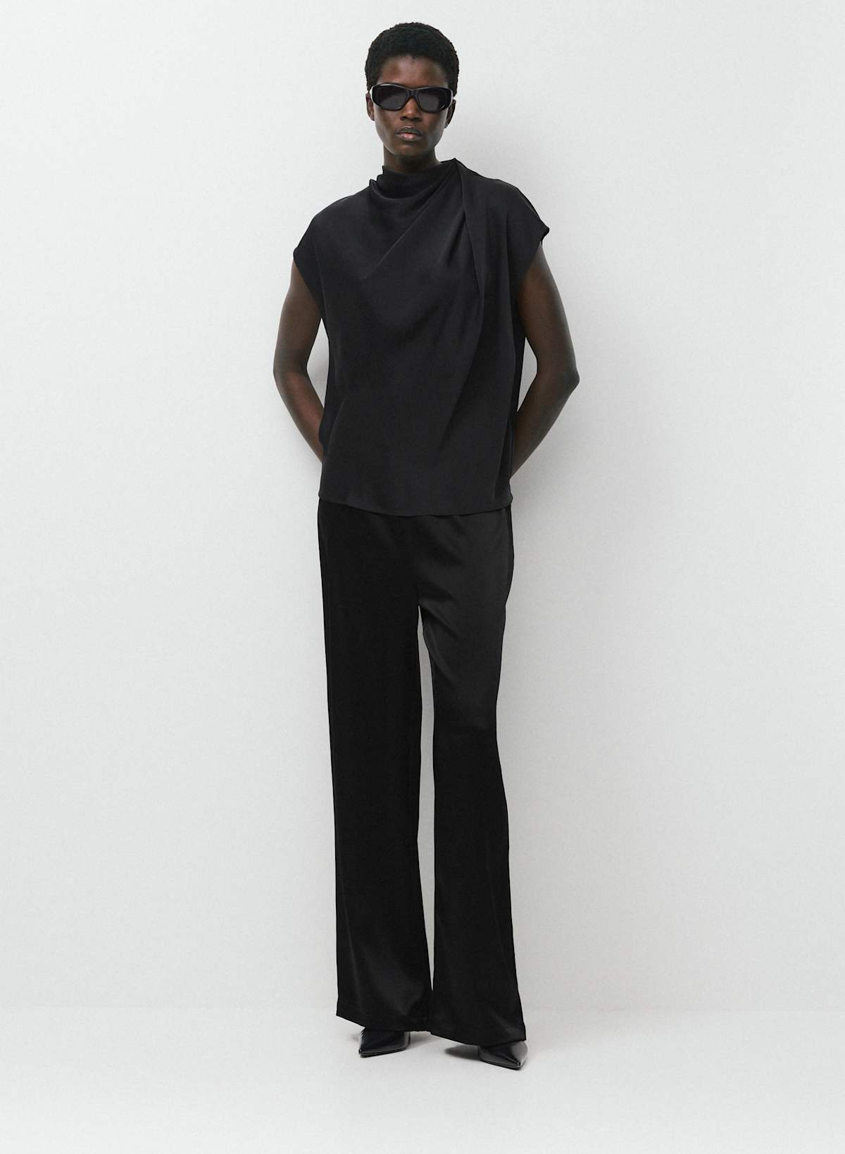 Nominee Satin Blouse - Image 2