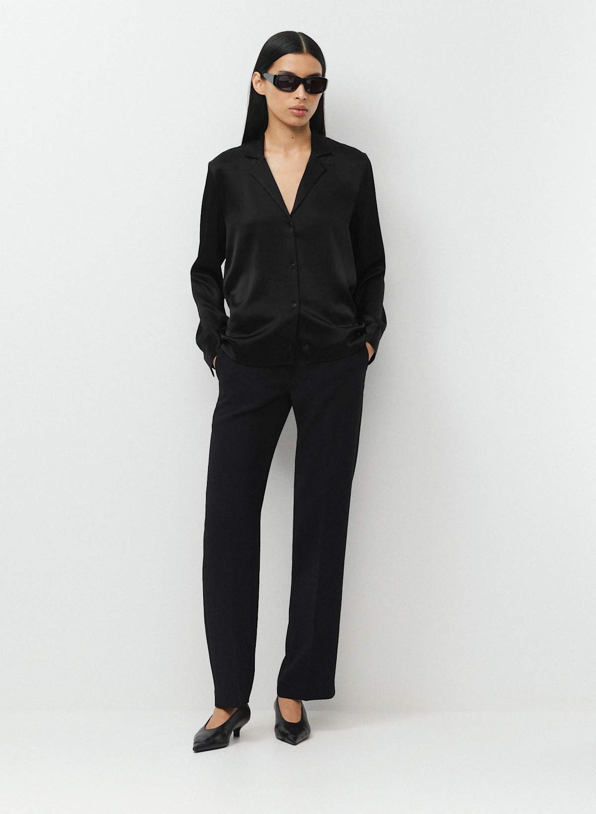 Dover Satin Shirt - Image 2