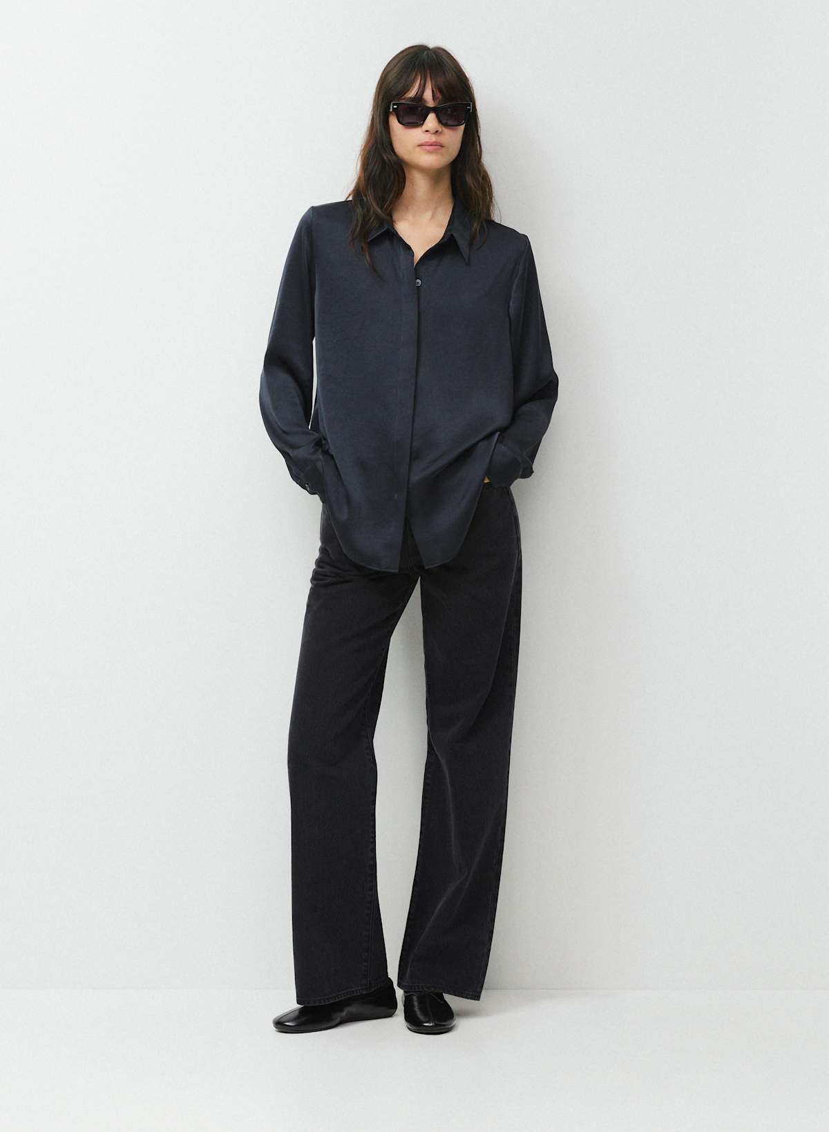 Baker Satin Shirt - Image 2