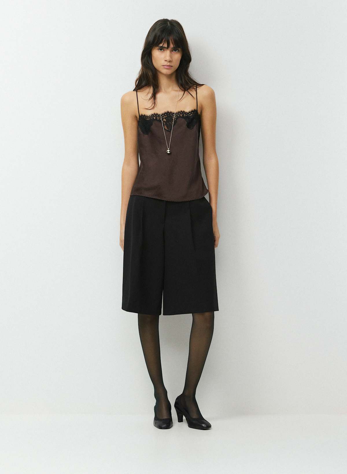 Grenache Satin Camisole - Image 2