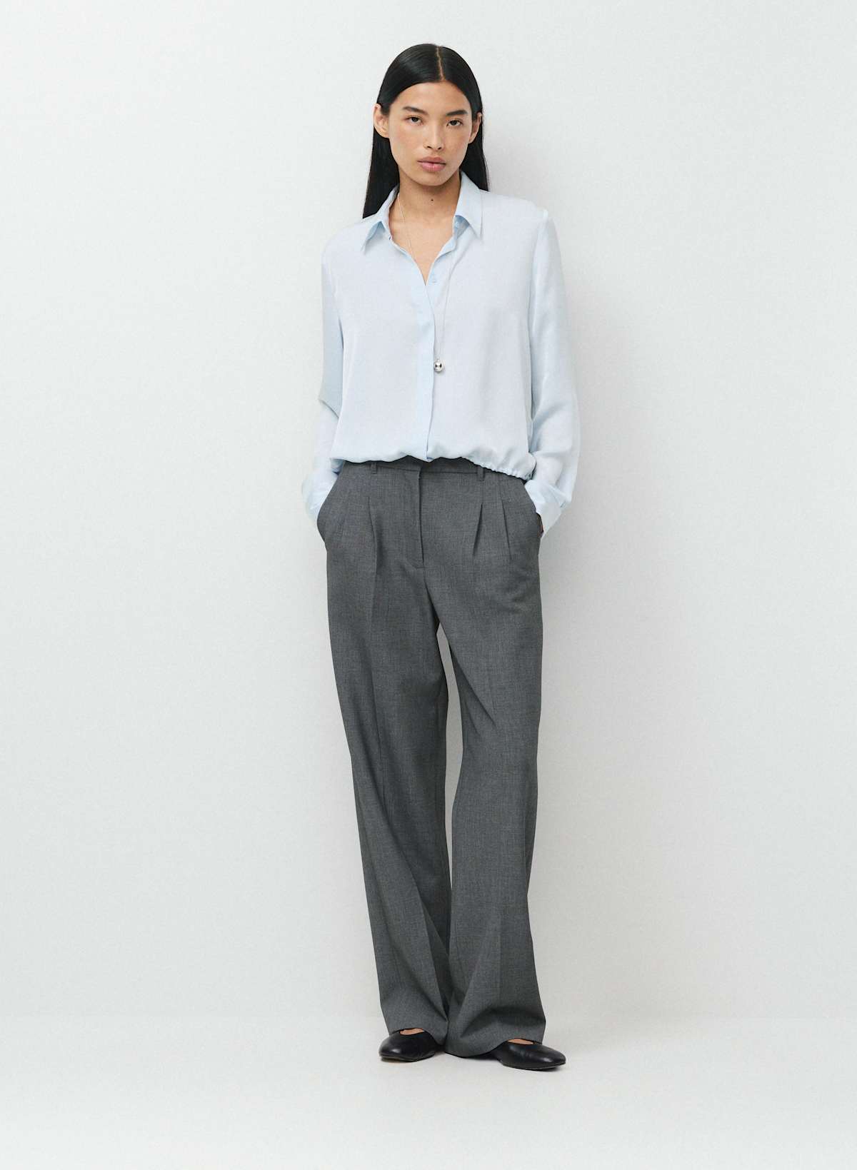 Vantage Satin Blouse
