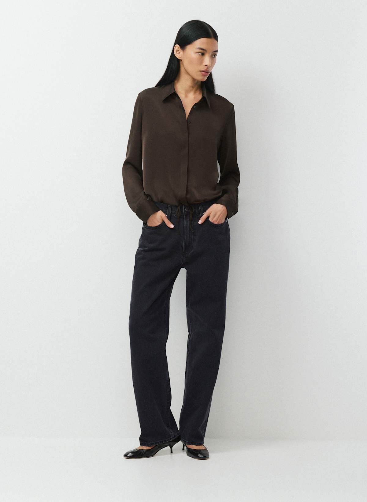 Vantage Satin Blouse - Image 3