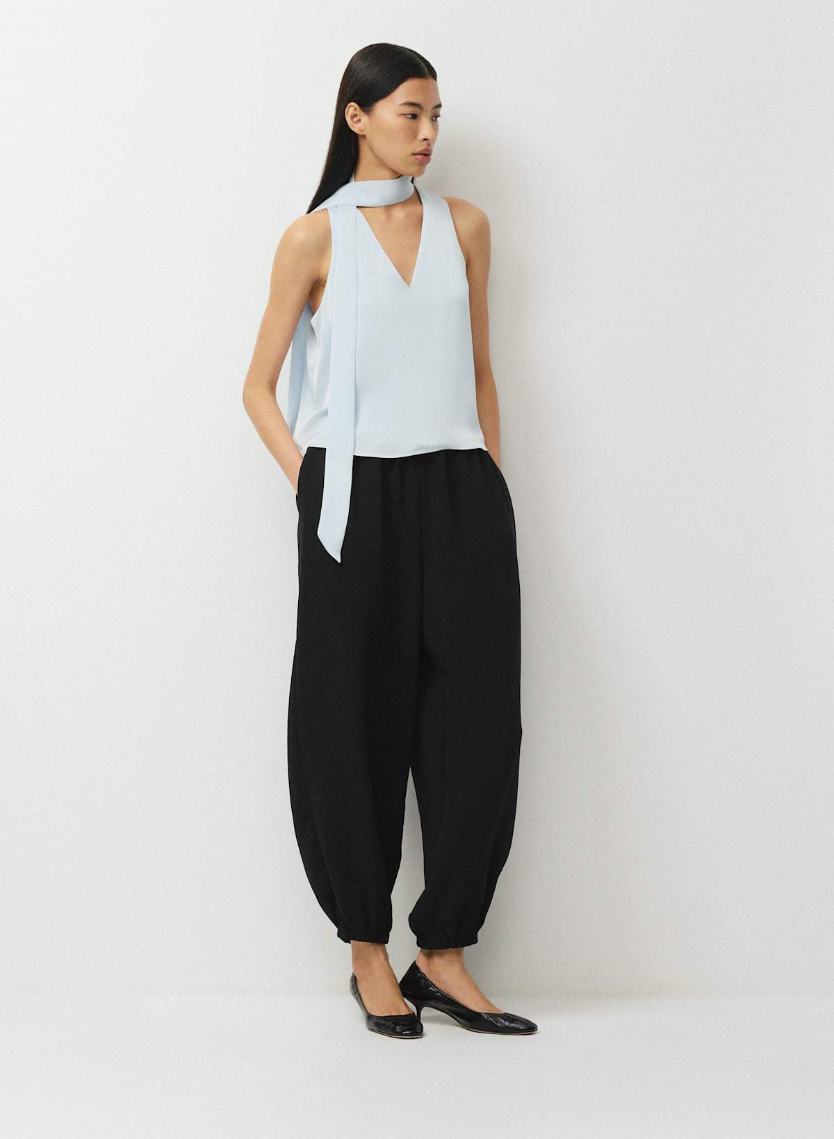 Connector Satin Top