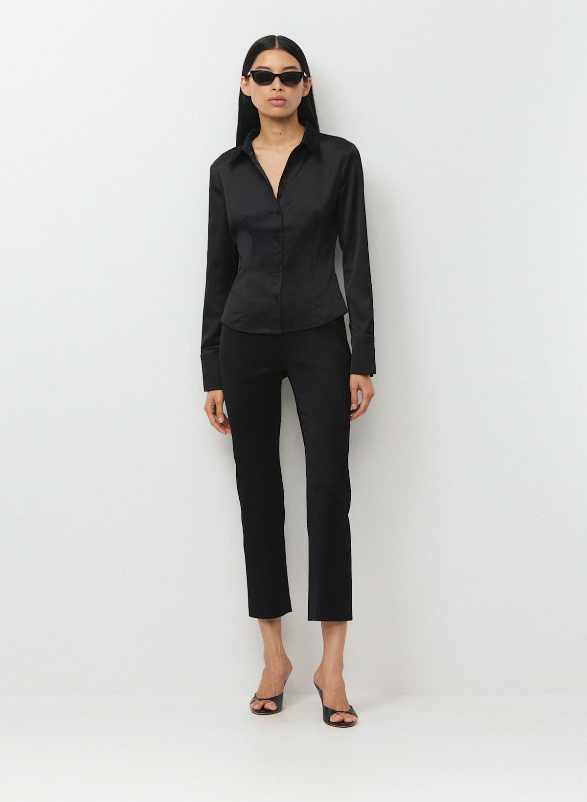 Cameo Satin Shirt