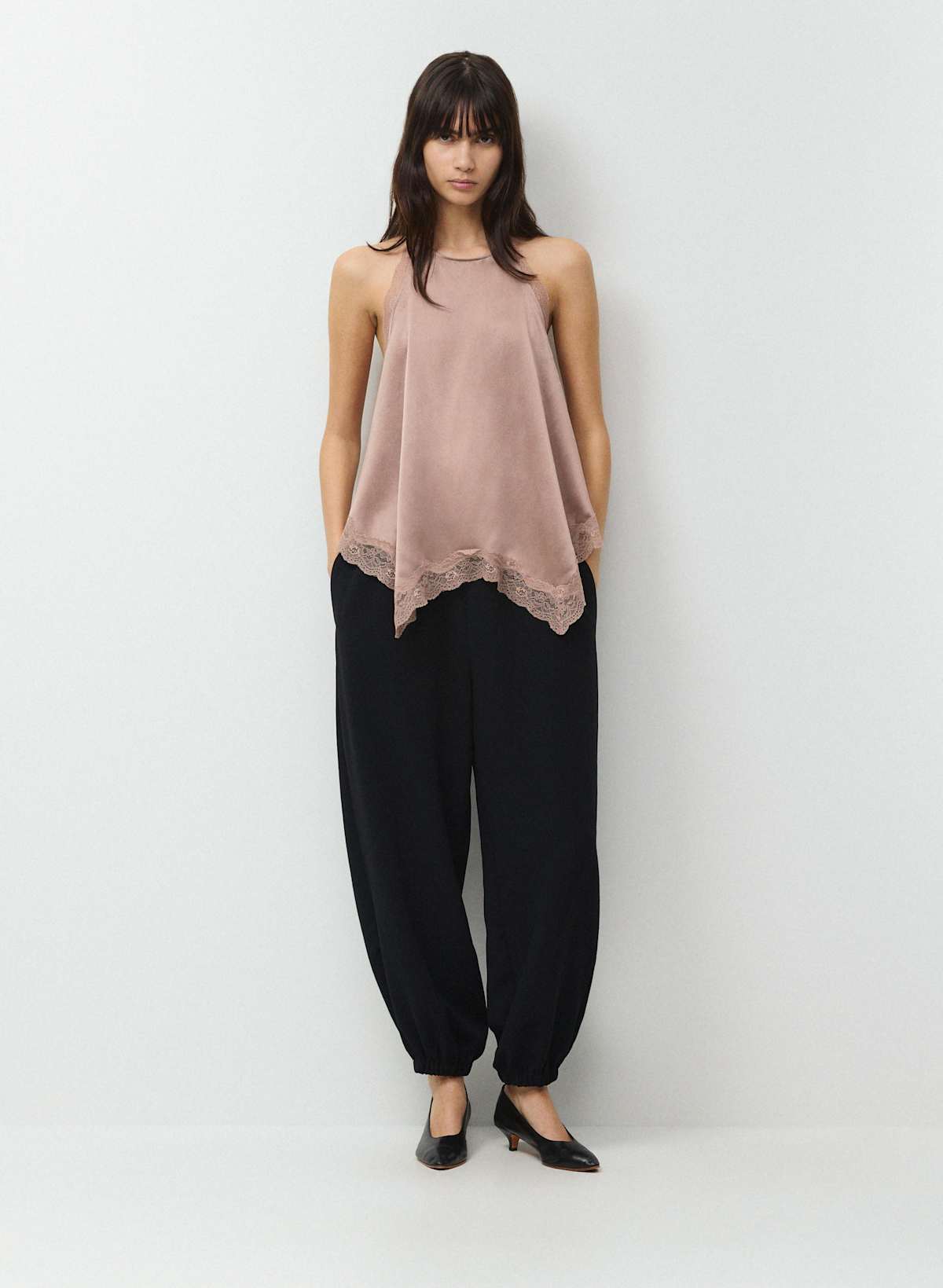 Solace Silk Halter Top - Image 2