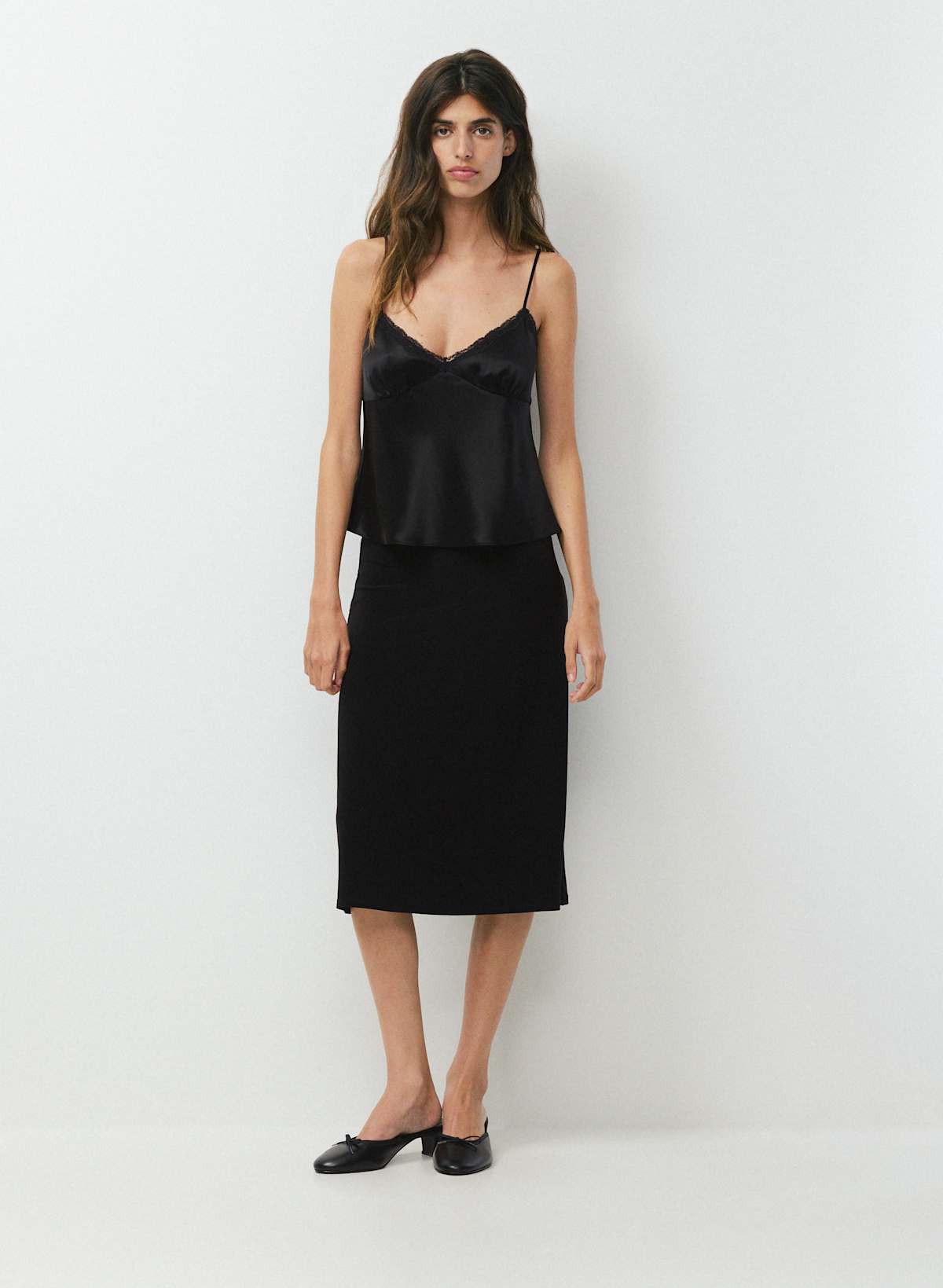 Rosalind Satin Camisole - Image 2