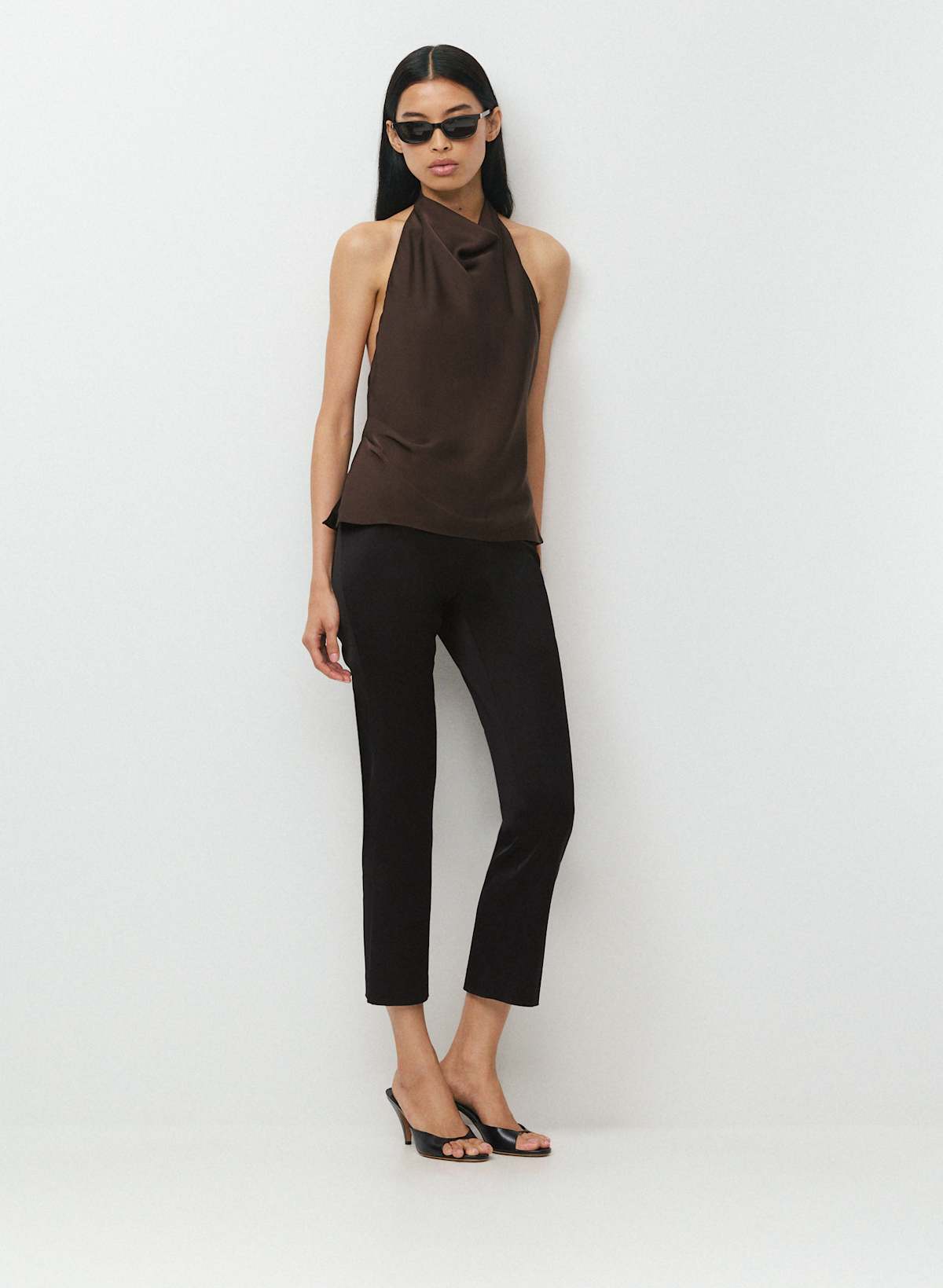 Audience Satin Halter Top