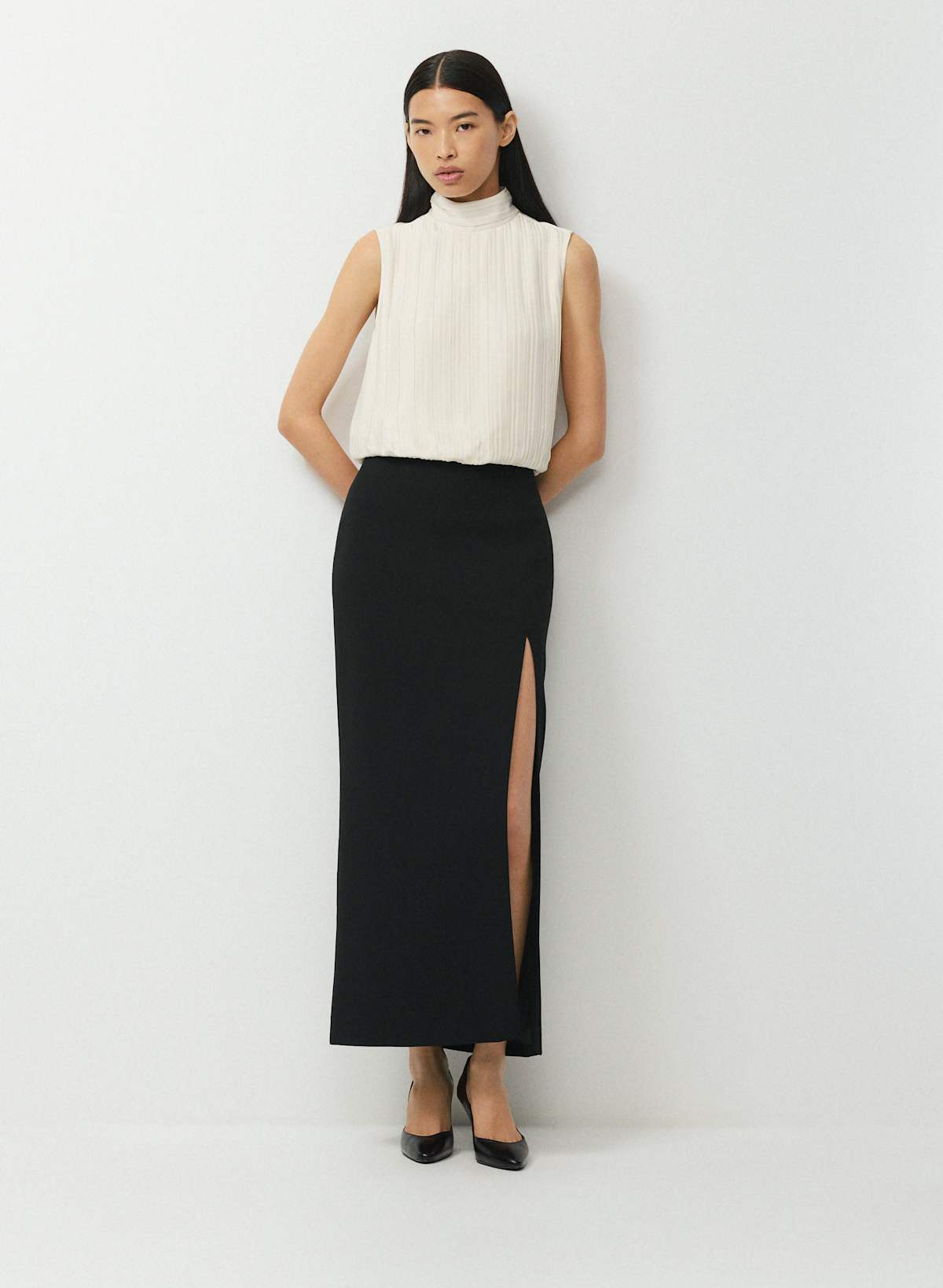 Ezra Satin Top