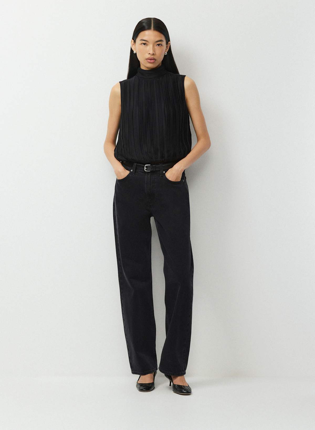 Ezra Satin Top - Image 2