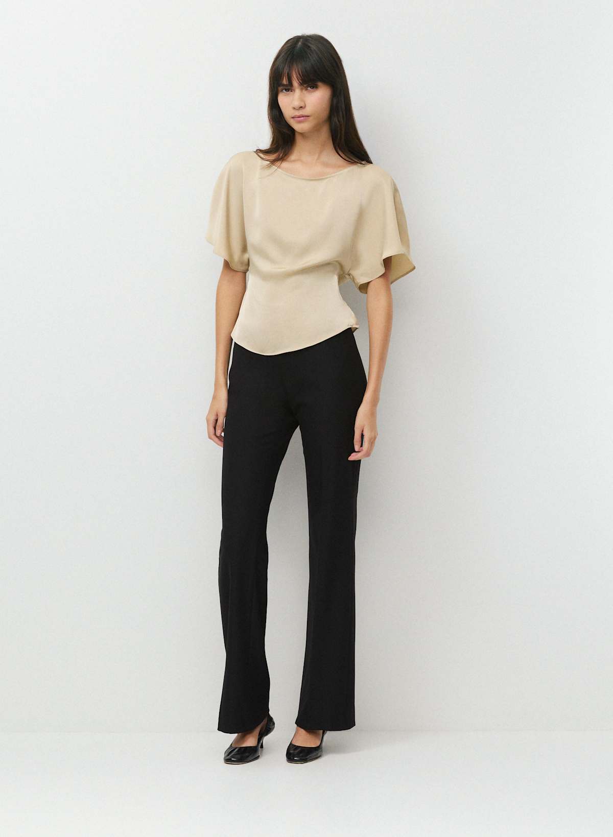 Ginger Satin Blouse