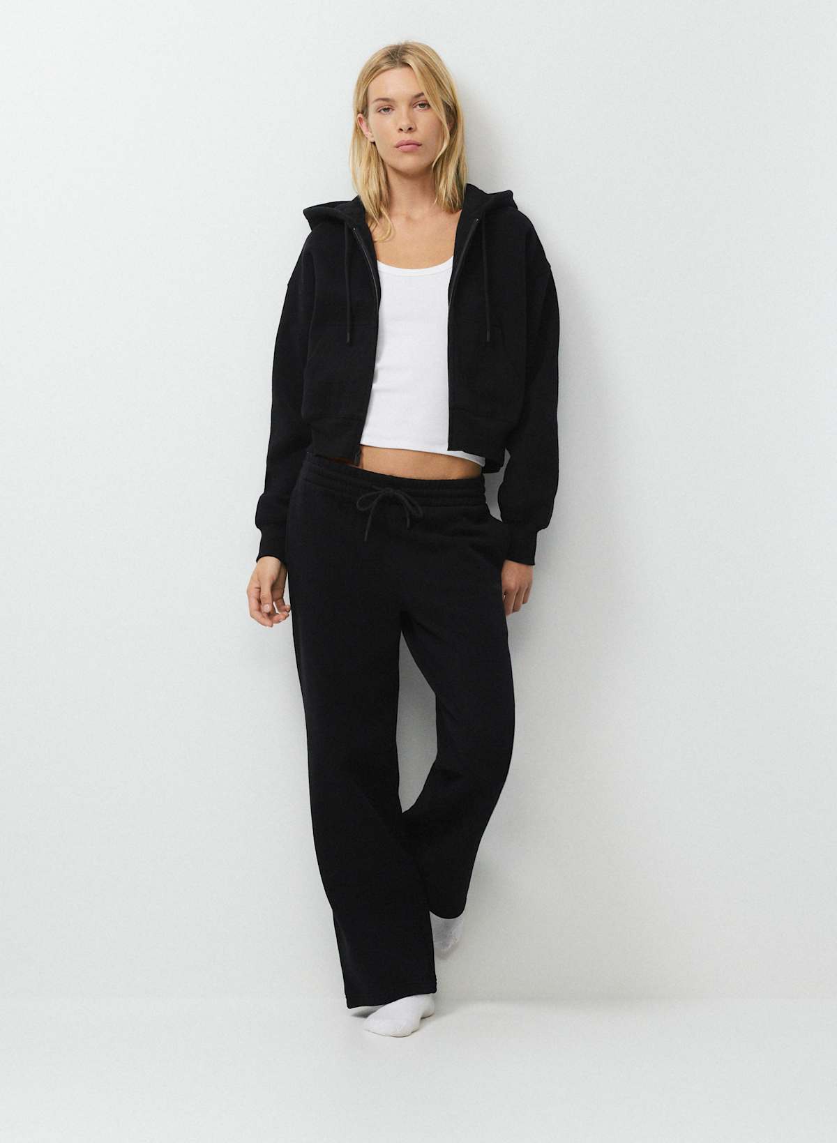 Cozy Sweatfleece Boyfriend Boxy Zip Hoodie