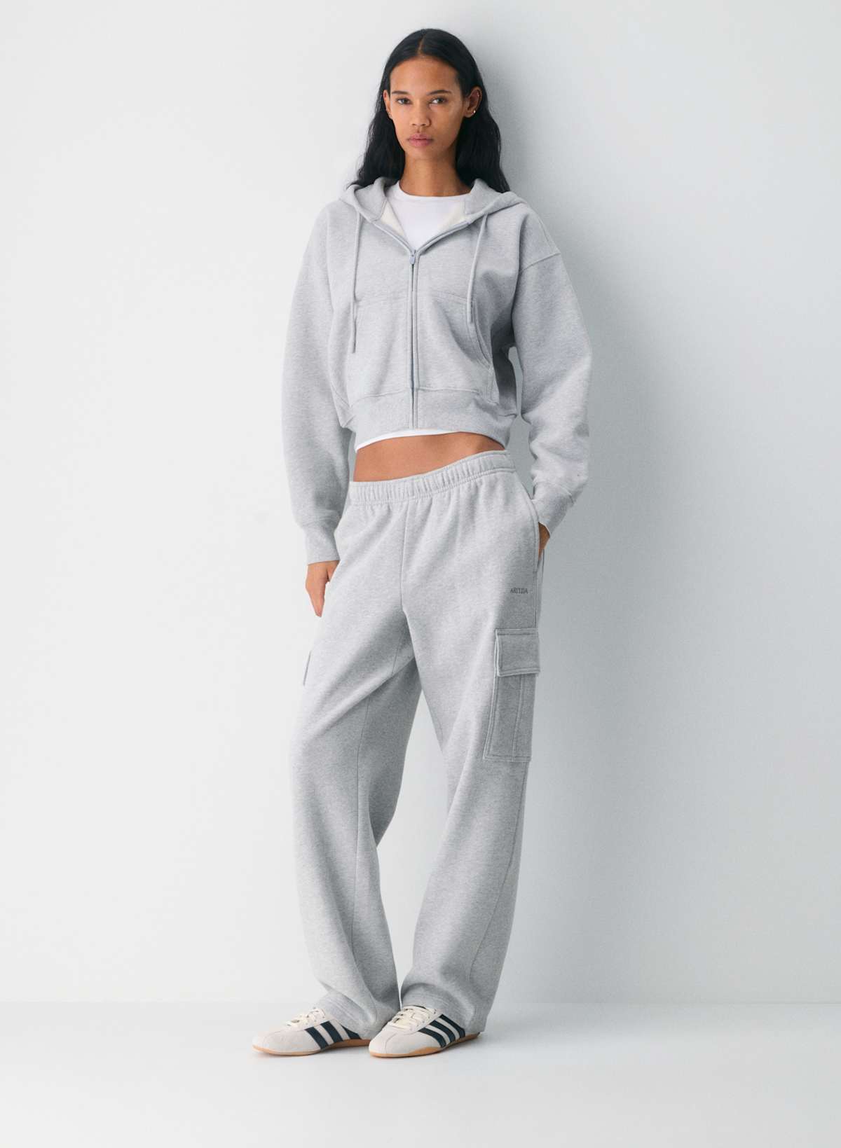 Cozy Sweatfleece Boyfriend Boxy Zip Hoodie - Image 3