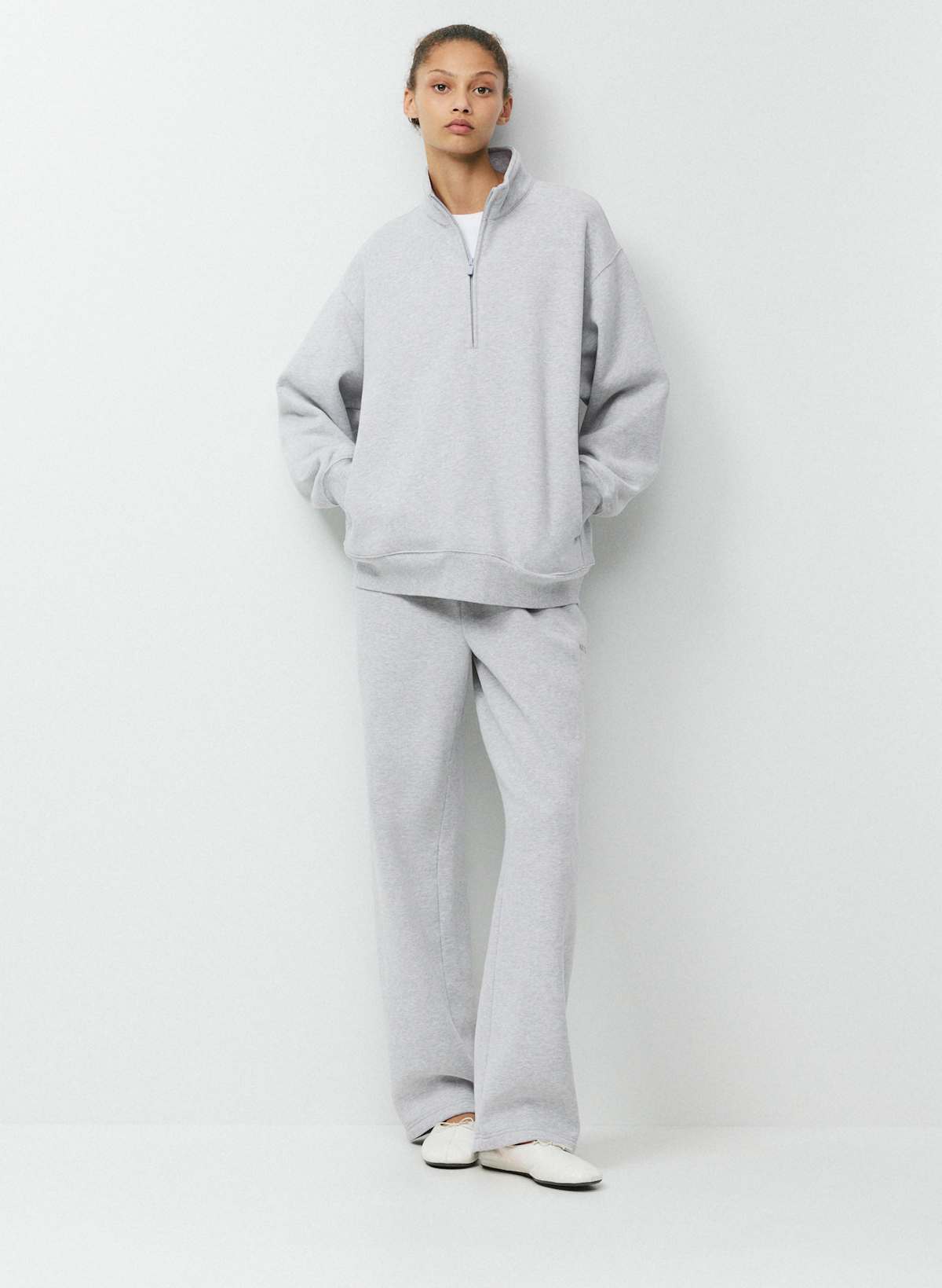 Cozy Sweatfleece Boyfriend 1/2 Zip - Image 3