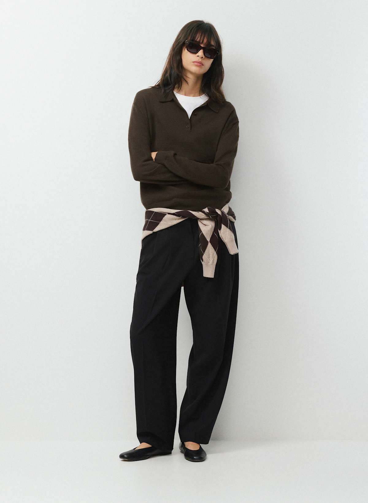 Bare Merino Wool Linnet Polo Sweater - Image 3