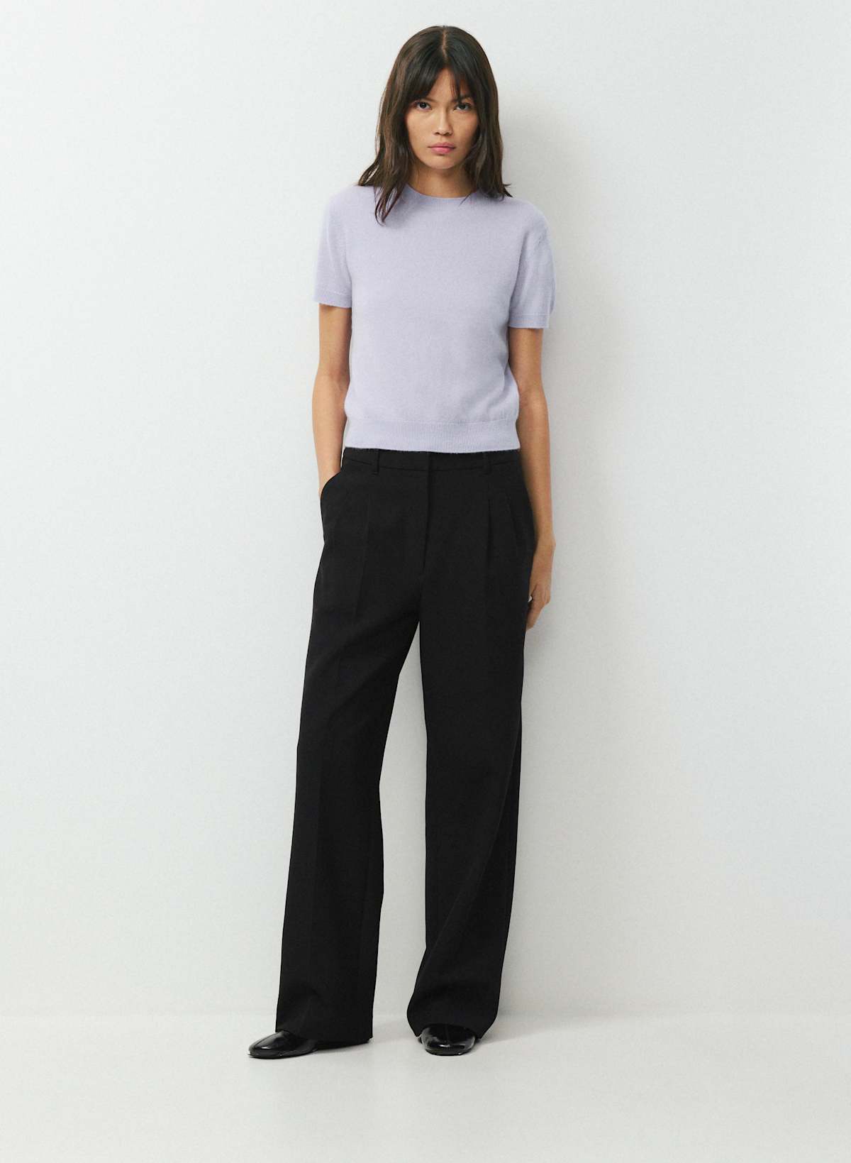 Bare Cashmere Bloor Shortsleeve Sweater