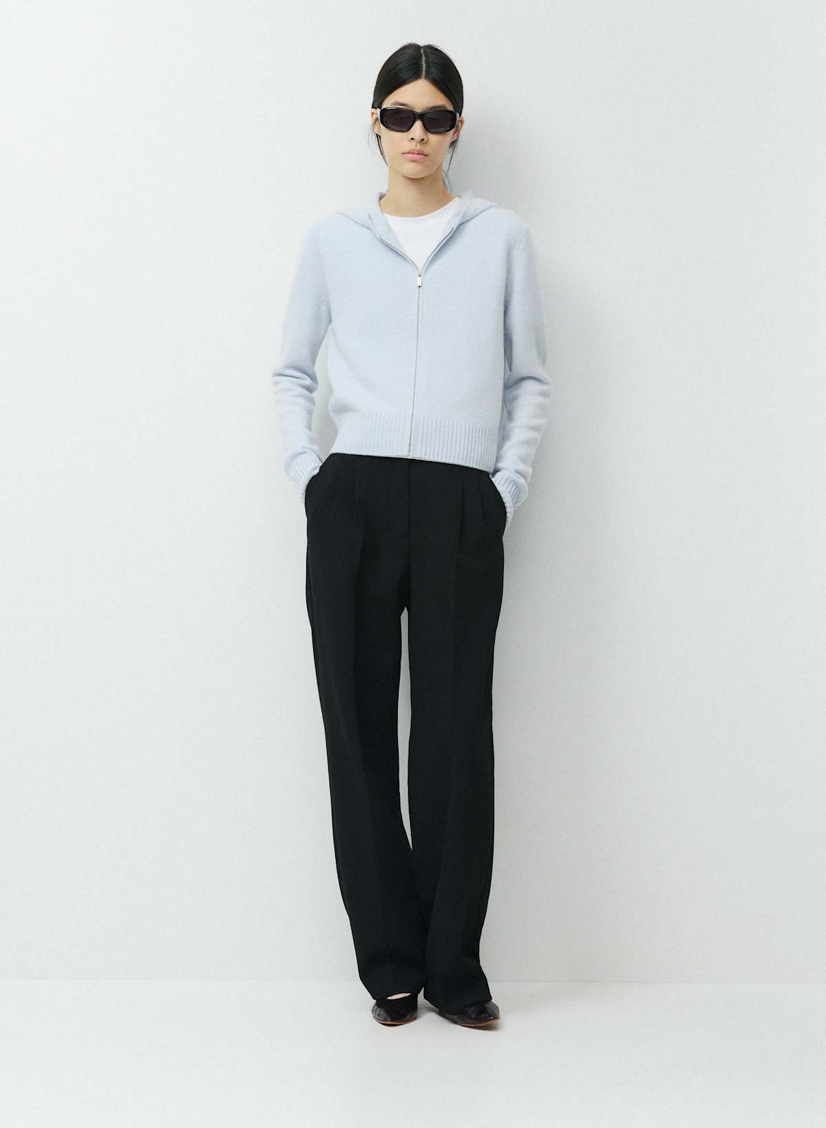 Essential Cashmere Idyllic Zip Hoodie