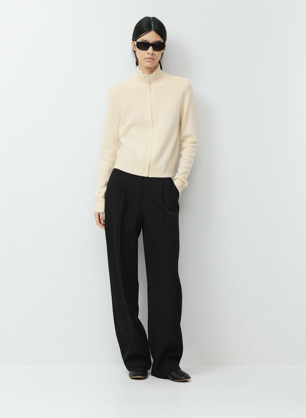 Essential Cashmere Catalogue Zip-Up