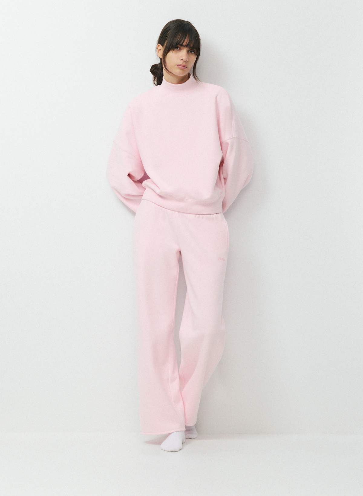 Cozy Sweatfleece Mega Mockneck
