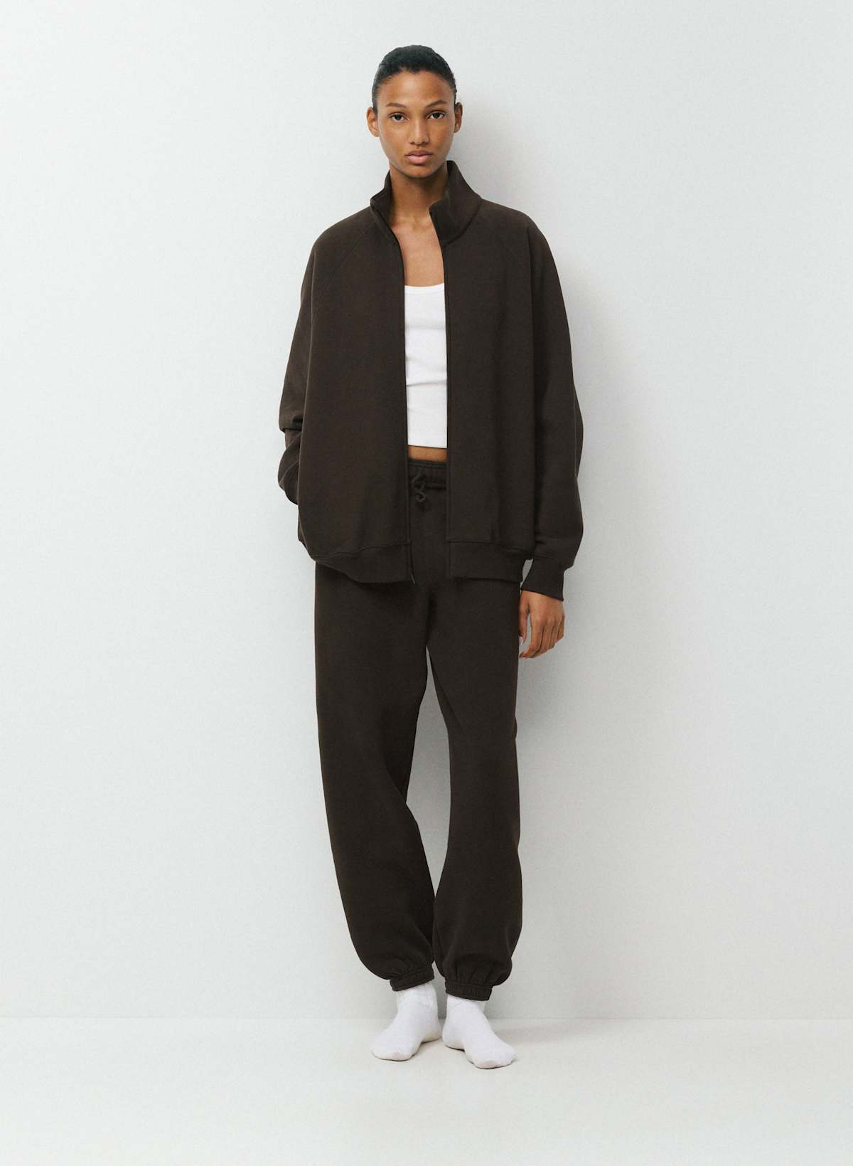 Cozy Sweatfleece Mega Raglan Zip-Up