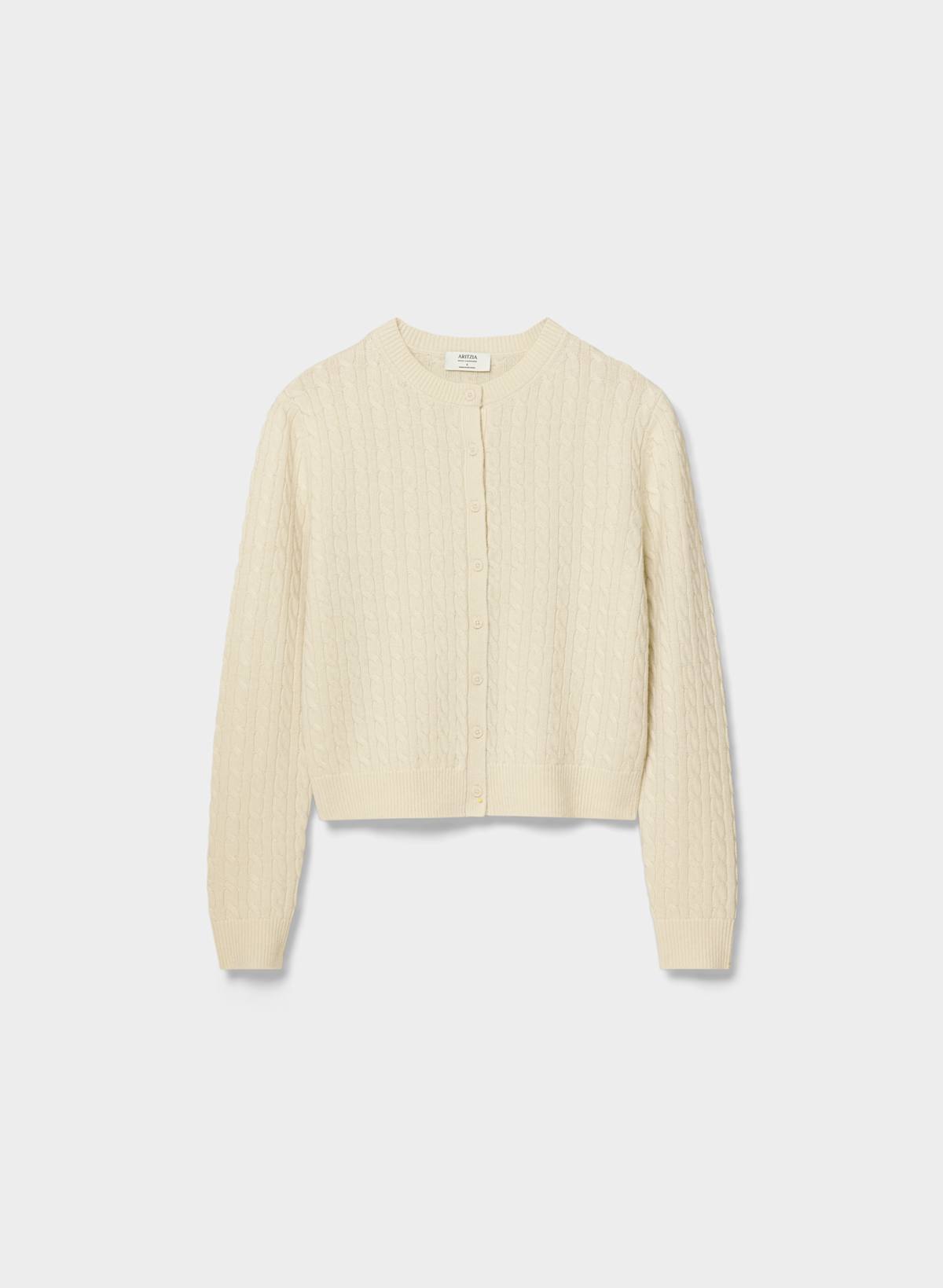 Wool Cashmere Noteworthy Cardigan - Image 3