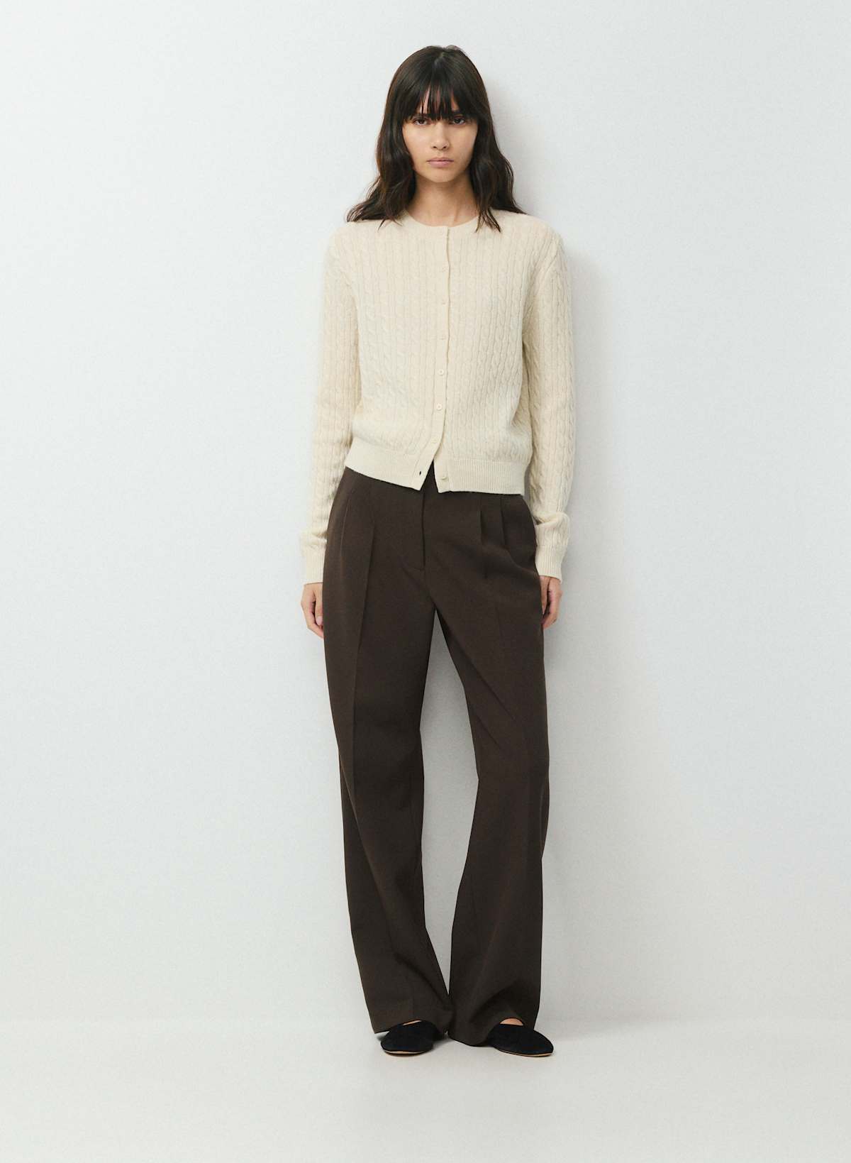 Wool Cashmere Noteworthy Cardigan
