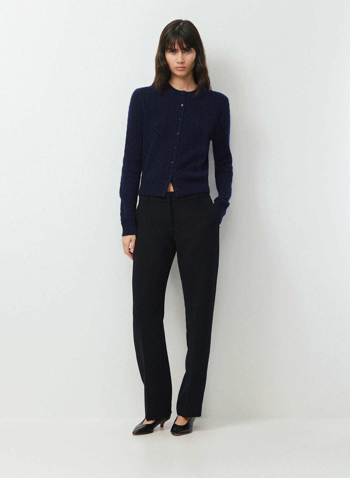 Wool Cashmere Noteworthy Cardigan - Image 2