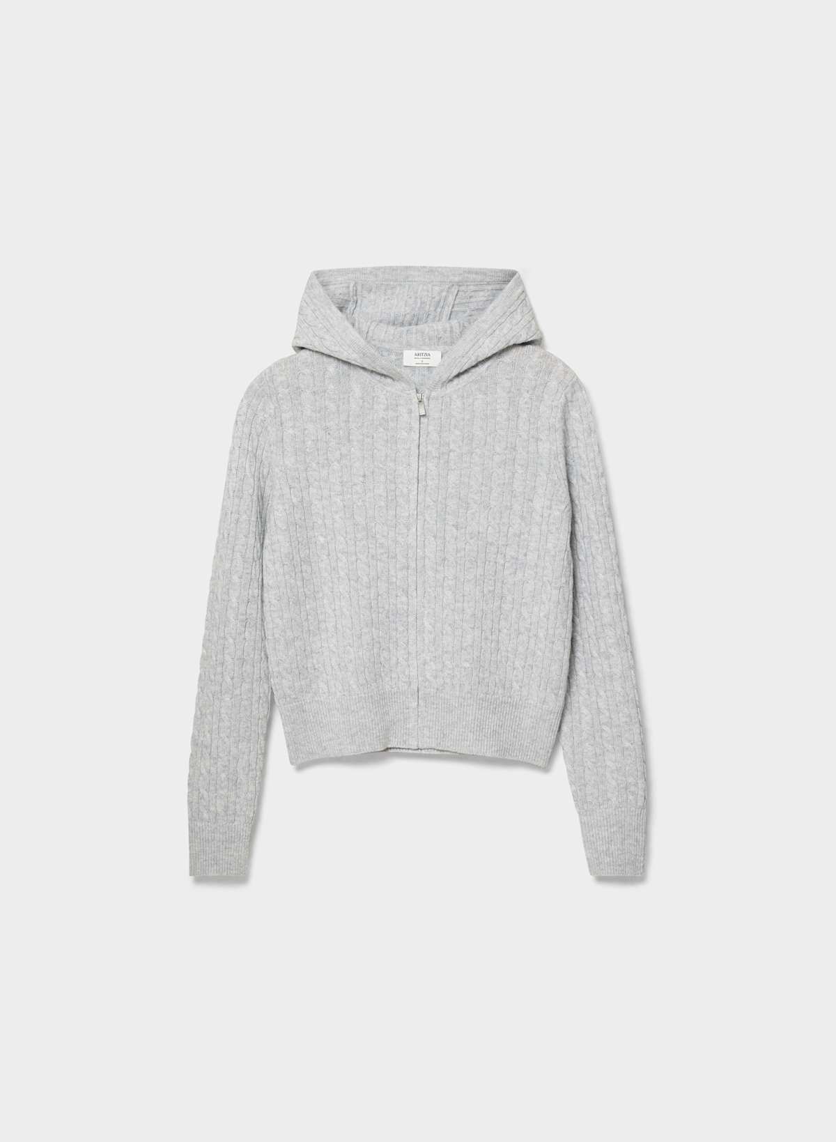 Wool Cashmere Idyllic Zip Hoodie - Image 3