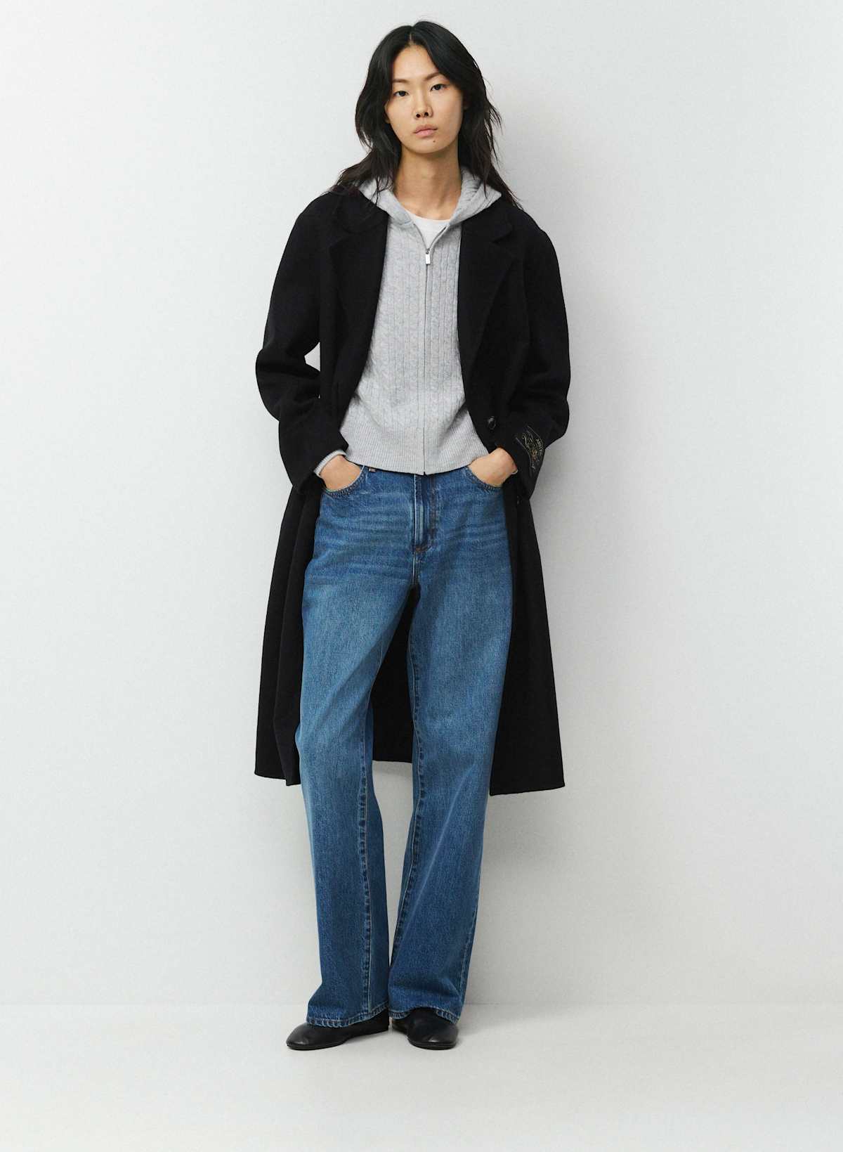 Wool Cashmere Idyllic Zip Hoodie